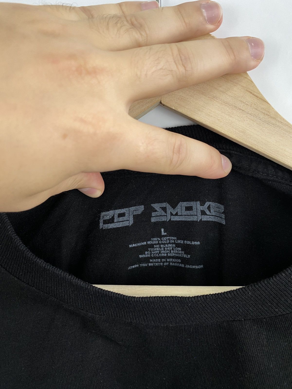 Band Tees 🇺🇸 Y2K Pop Smoke King of New York Rap Long Sleeve Travis Size US L / EU 52-54 / 3 - 5 Thumbnail