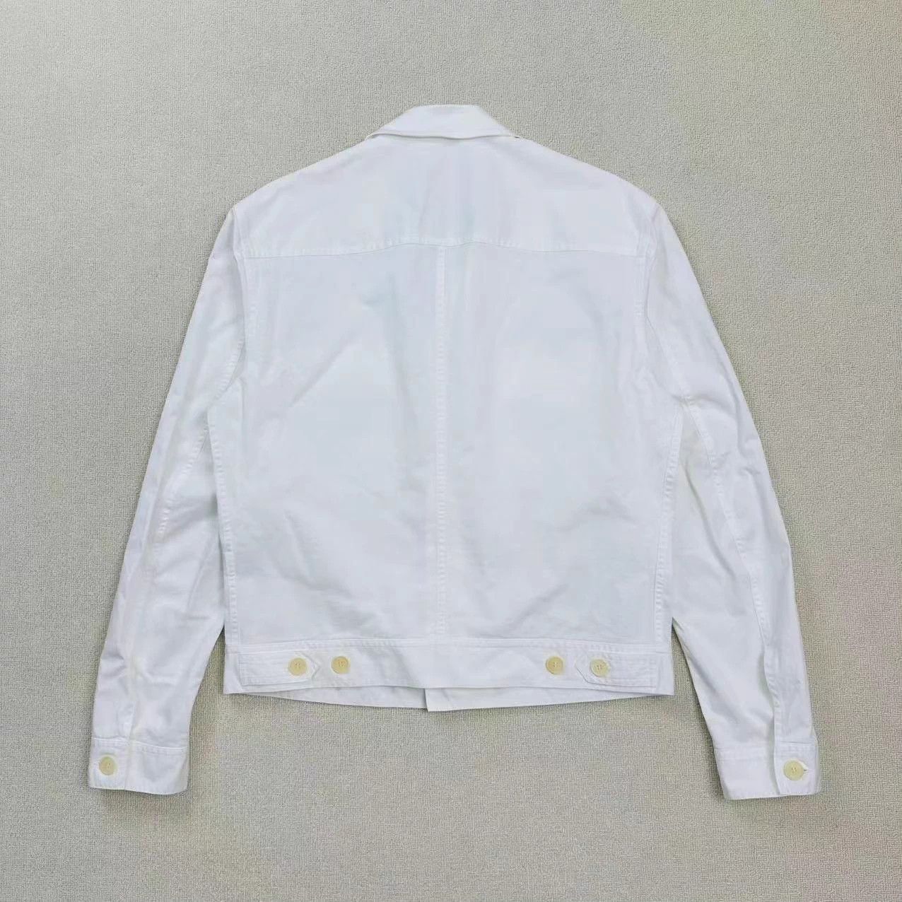 Bottega Veneta BOTTEGA VENETA White Lapel Jacket 50 New Size XL / US 12-14 / IT 48-50 - 2 Thumbnail