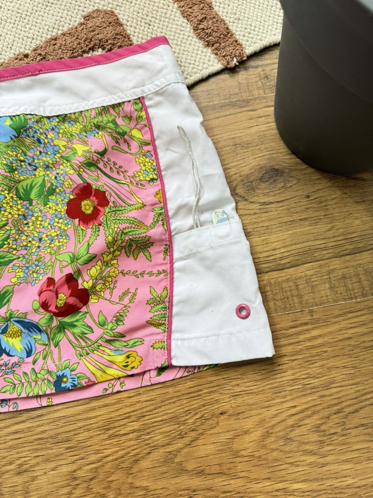 Vintage VINTAGE ROXY BEACH MINI SKIRT Size 34" / US 12 / IT 48 - 4 Thumbnail
