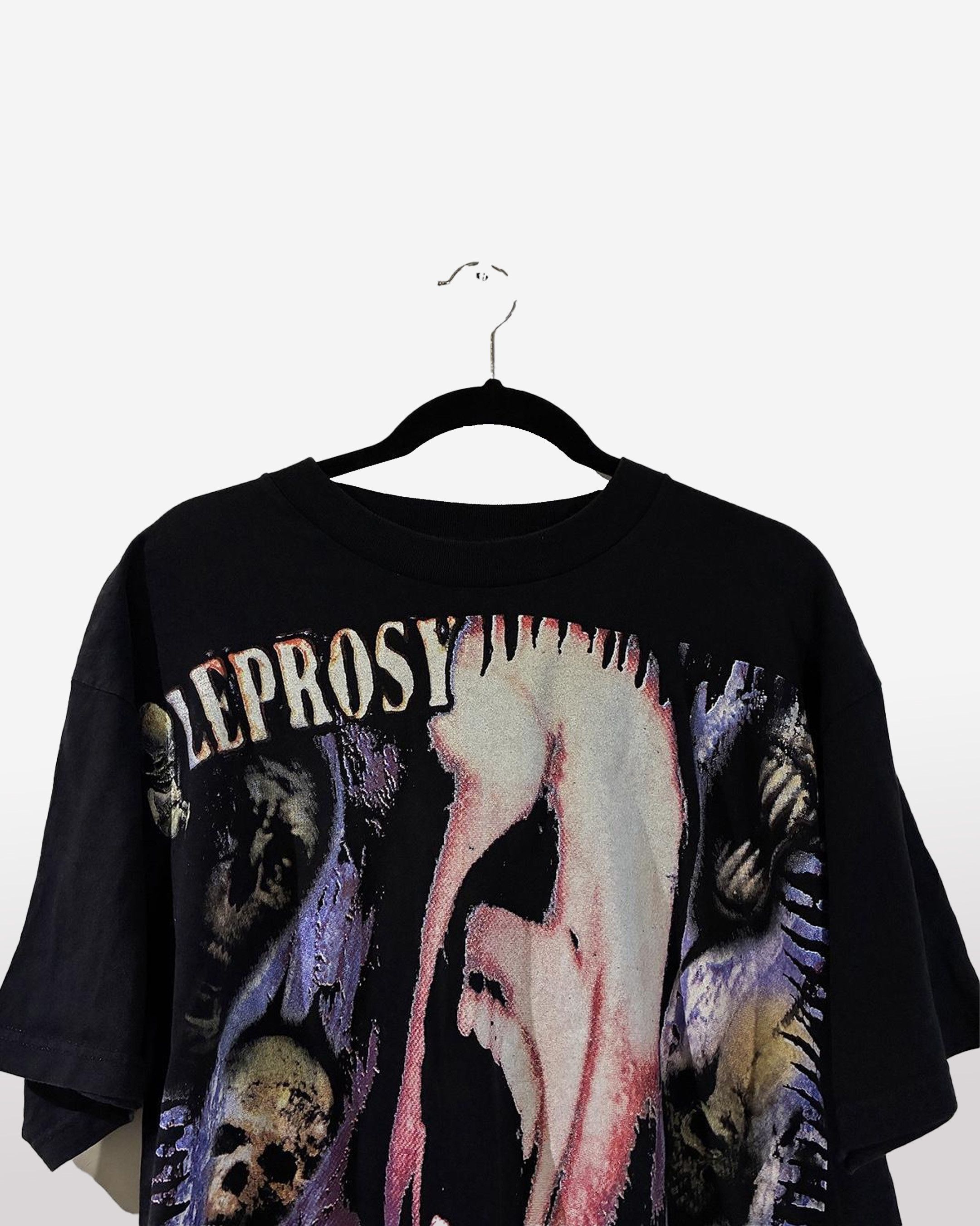 Vintage Vintage Leprosy 90s shirt Size US XL / EU 56 / 4 - 3 Thumbnail