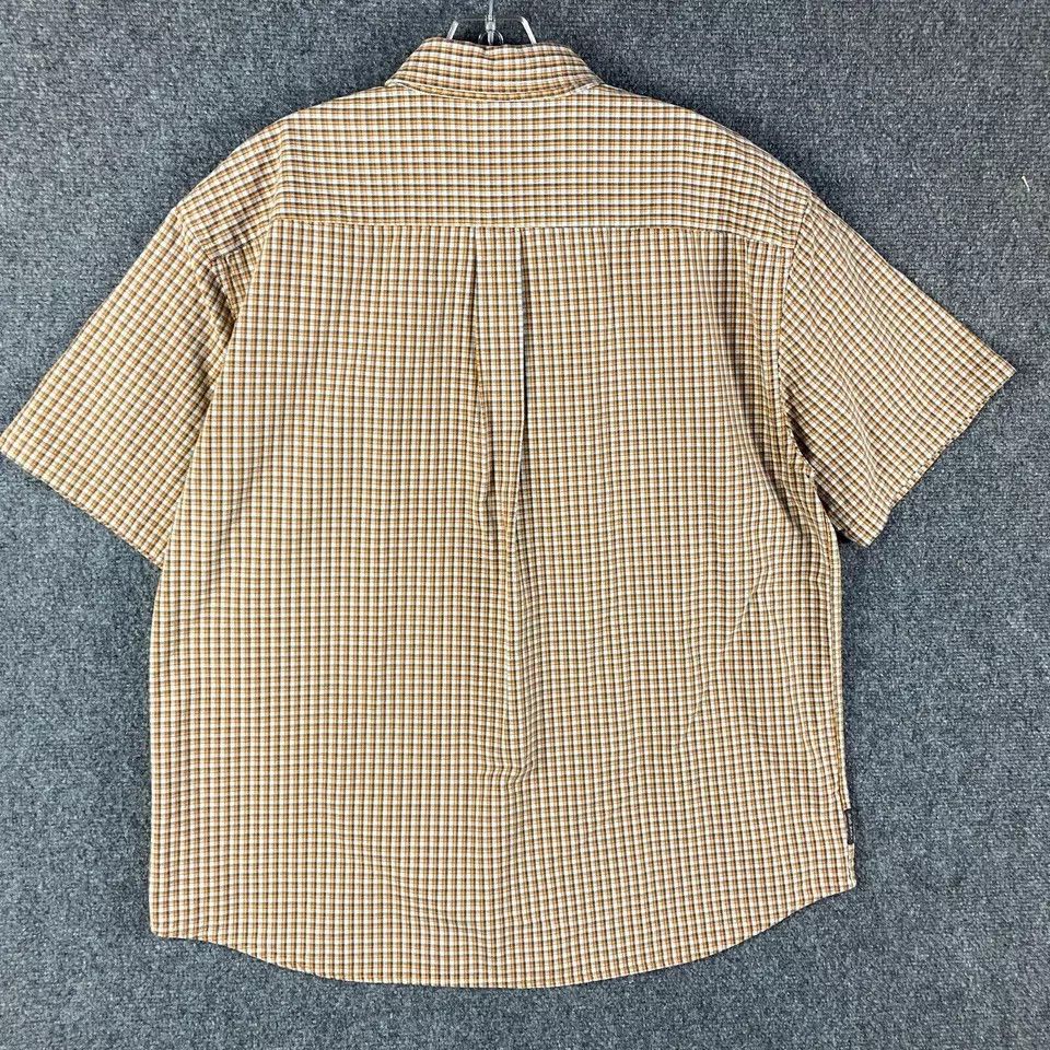 Old Navy Old Navy Shirt Men's Button Up Short Sleeve Tartan Cotton XL Size US XL / EU 56 / 4 - 6 Thumbnail