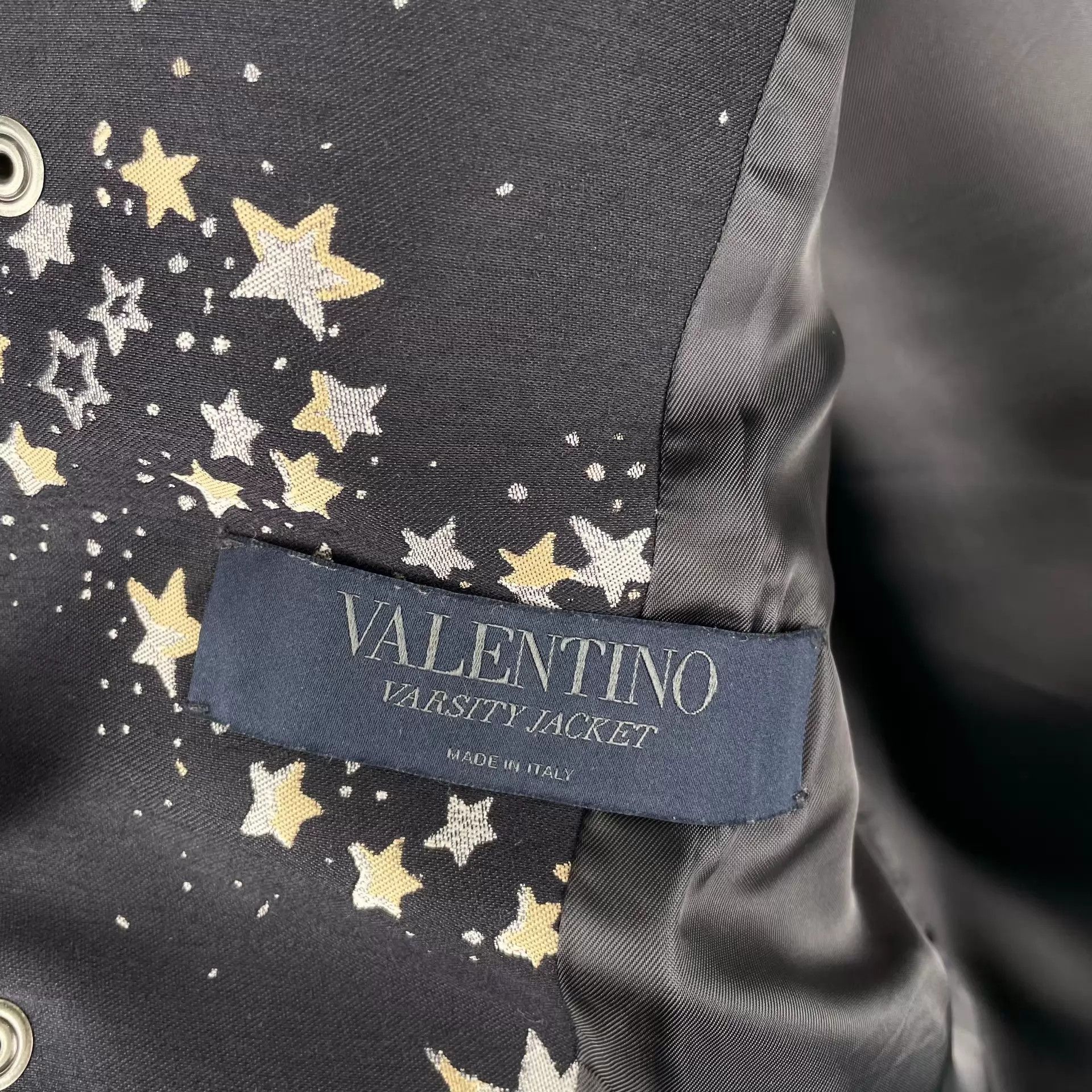 Valentino Valentino Black Baseball Jacket Size US S / EU 44-46 / 1 - 3 Thumbnail