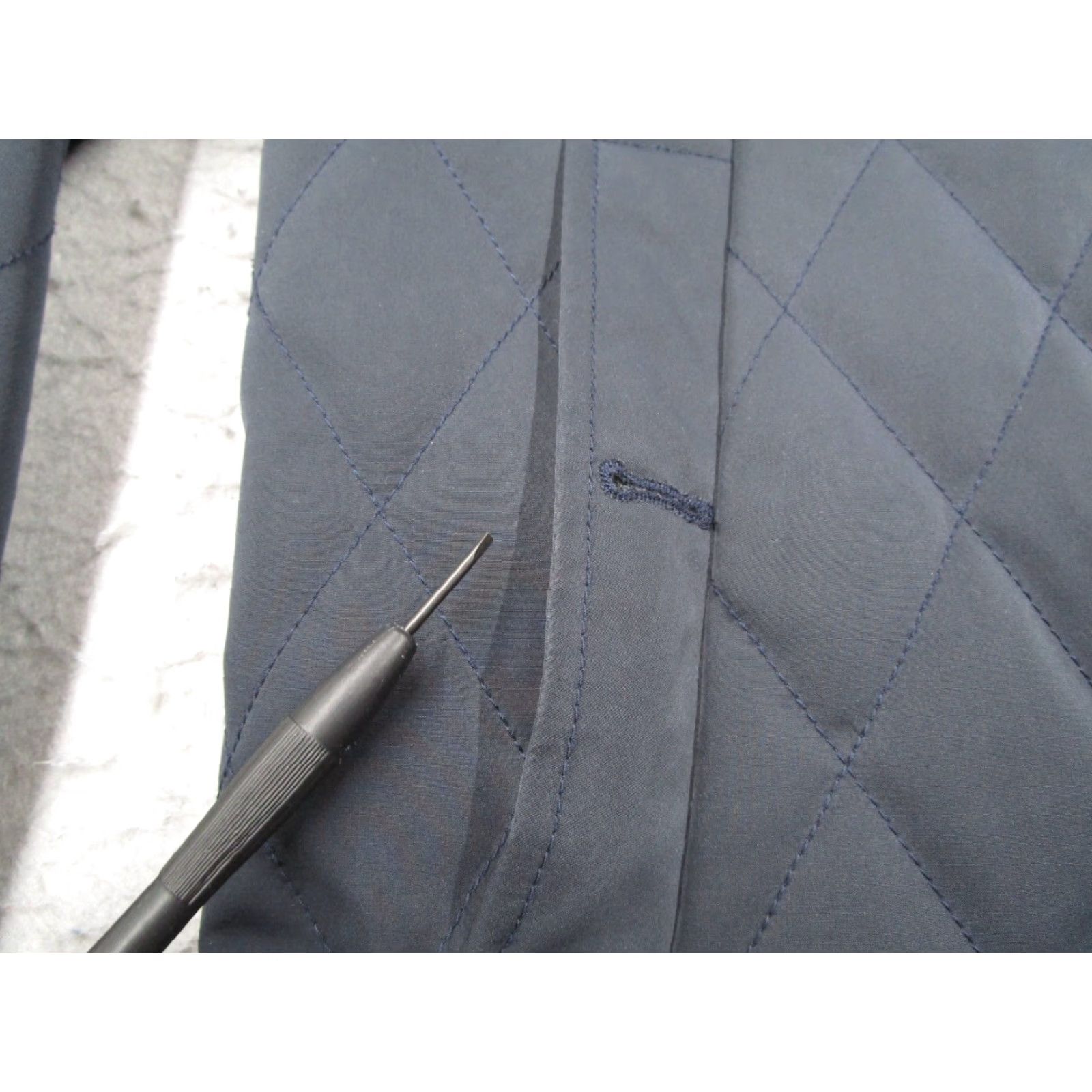 Ted Baker Ted Baker Jacket Mens 5 XL Blue Full Zip Quilted Bomber Noah Diamond Mens Size US XL / EU 56 / 4 - 6 Thumbnail