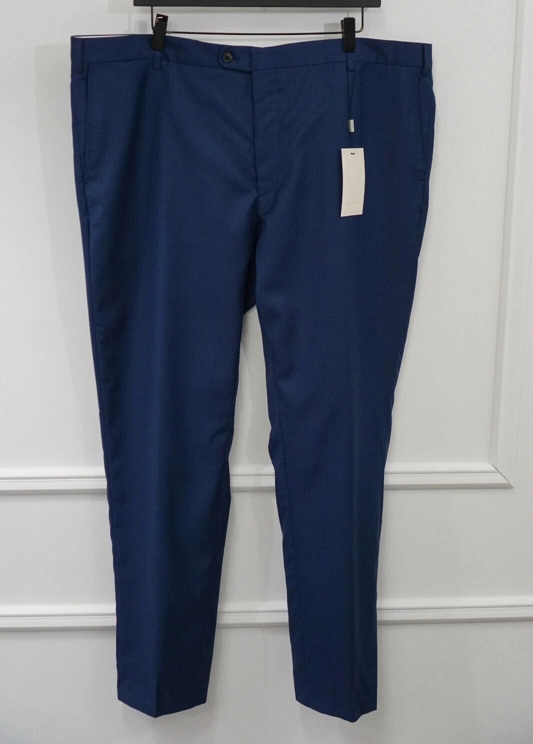 Suitsupply Men Suitsupply Suit Lazio Blue Vitale Barberis 110's US46L Size 46L - 7 Thumbnail