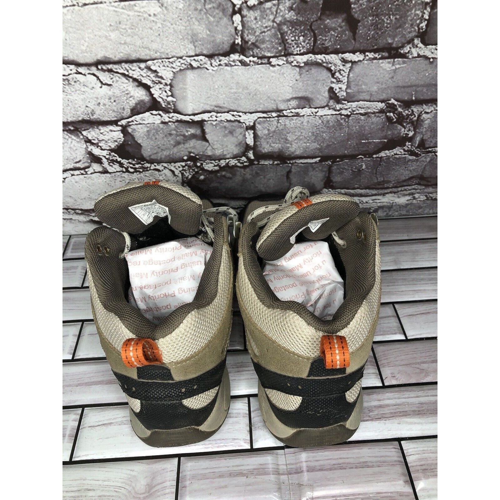 Merrell MERRELL Tuskora Waterproof Brindle Burnt Orange Hiking Boots Size US 8 / IT 38 - 4 Thumbnail