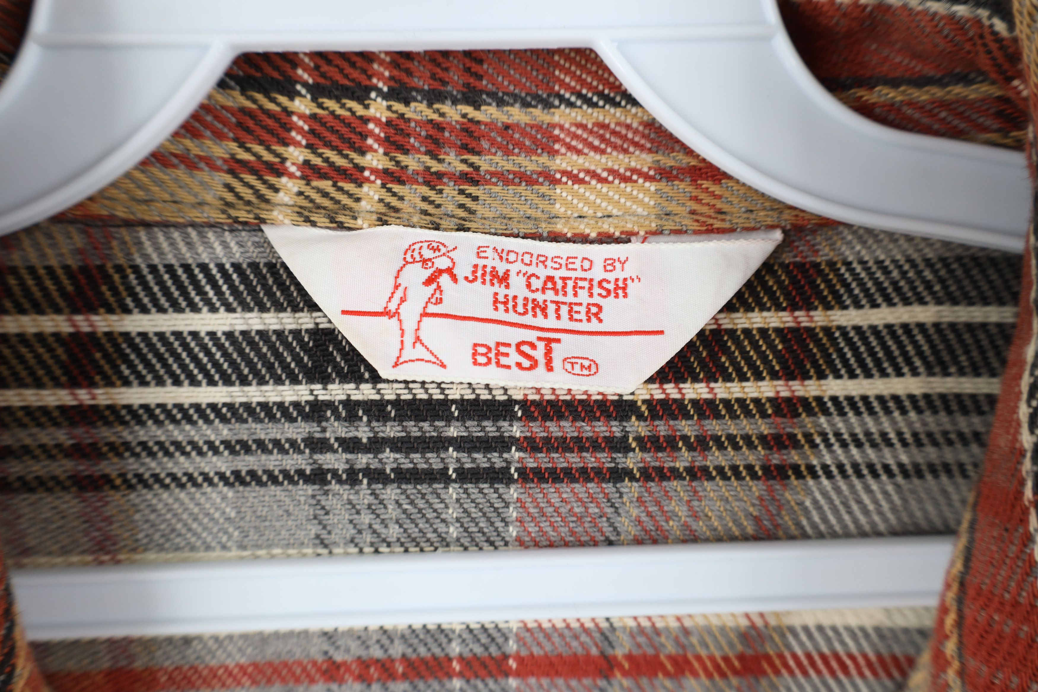 Vintage Vintage 70s Streetwear Heavyweight Button Shirt Plaid USA Size US XL / EU 56 / 4 - 7 Thumbnail