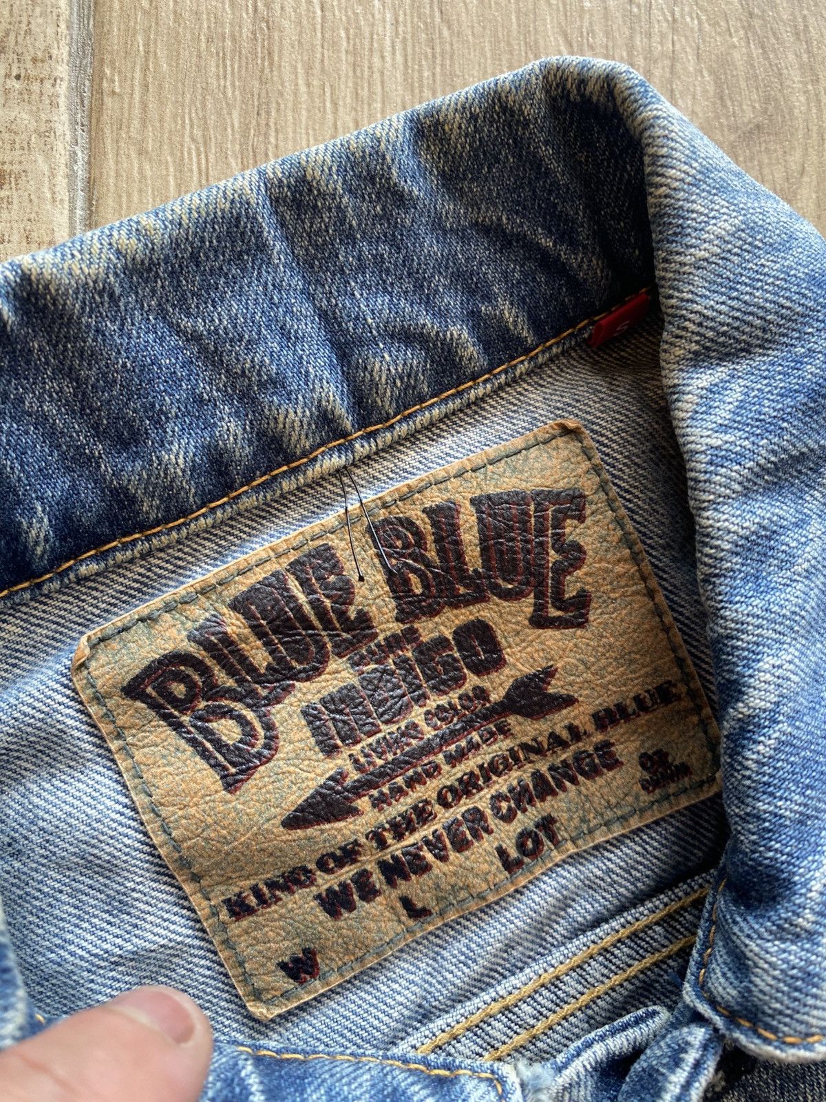 Blue Blue Japan Blue Blue Indigo Denim Jacket Kids Size XXS / US 00 / IT 34 - 3 Thumbnail
