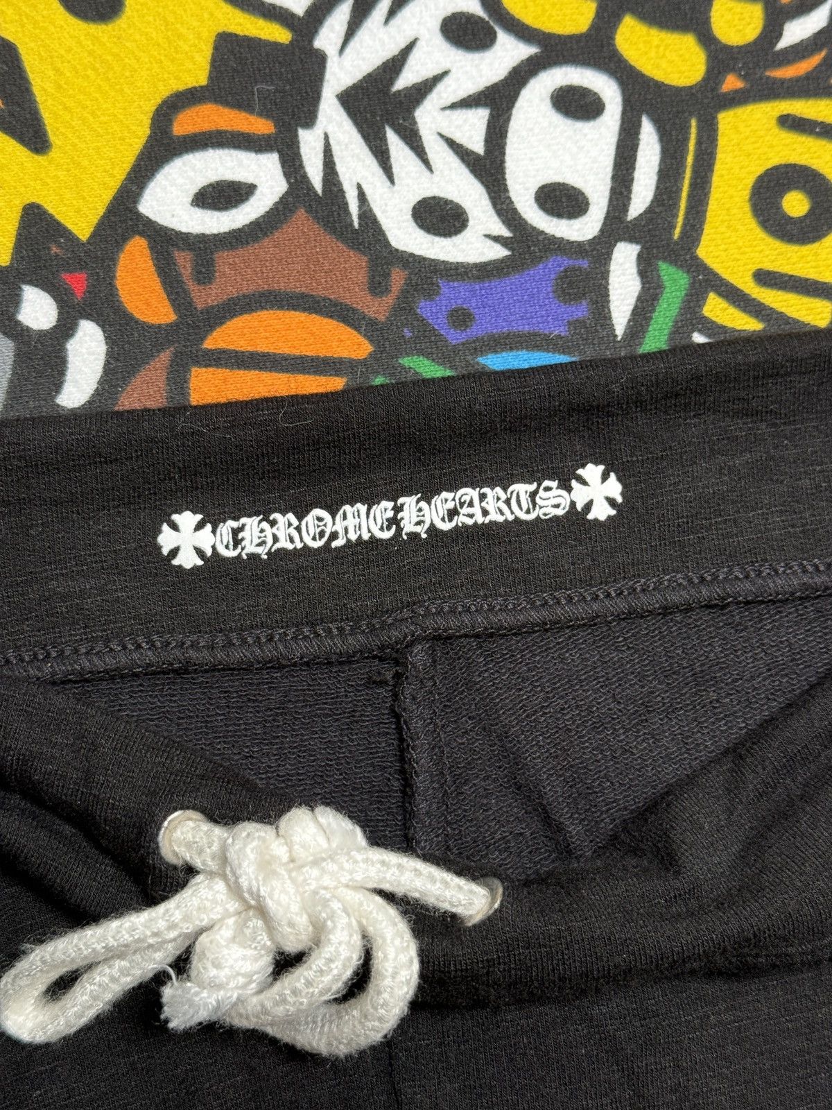 Chrome Hearts Chrome Hearts Kids Black Matty Boy Logo Sweatpants Size US 26 / EU 42 - 5 Thumbnail