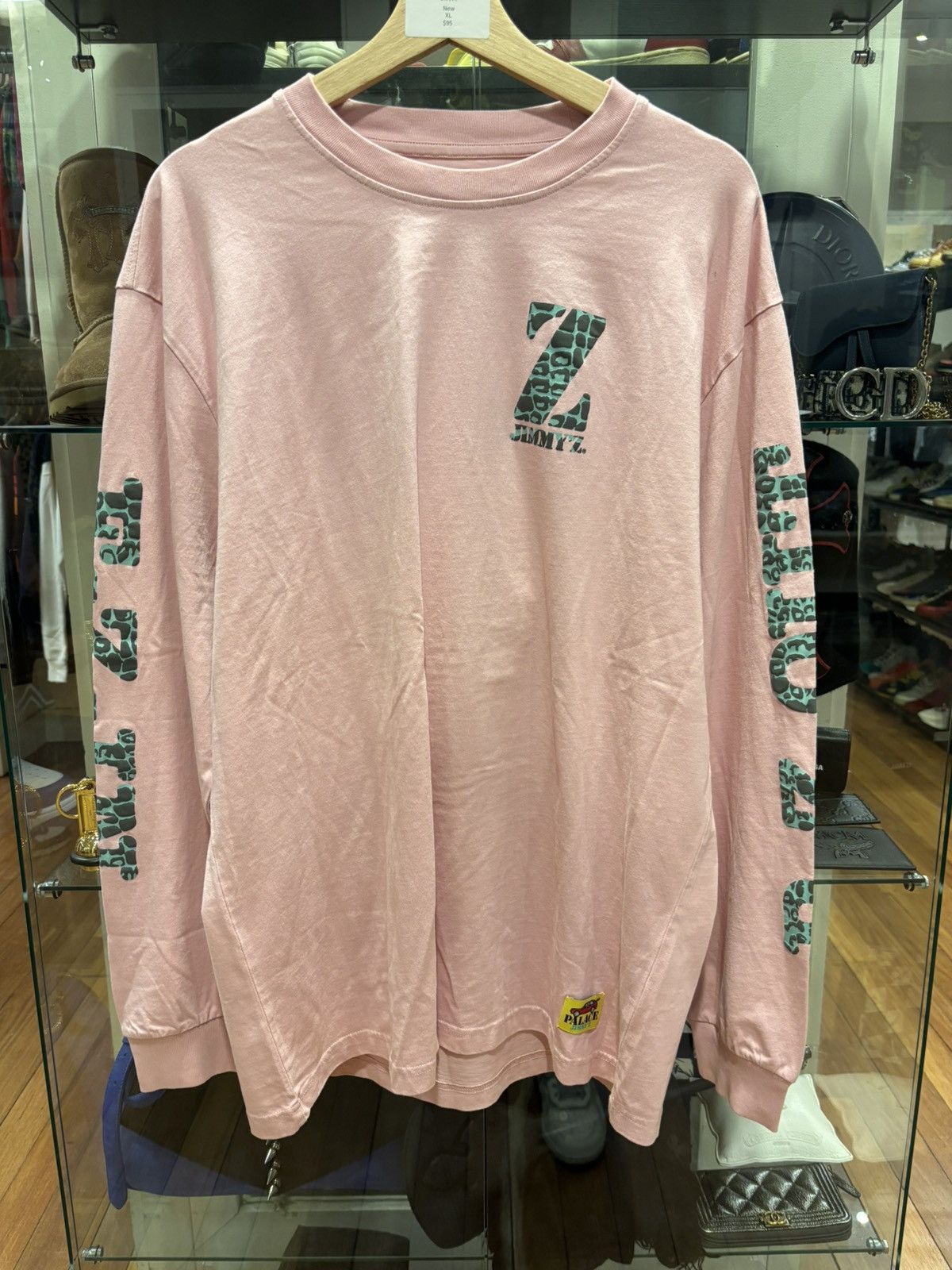 Palace Palace Jimmy’z Washed LS Tee Size US XL / EU 56 / 4 - 1 Thumbnail