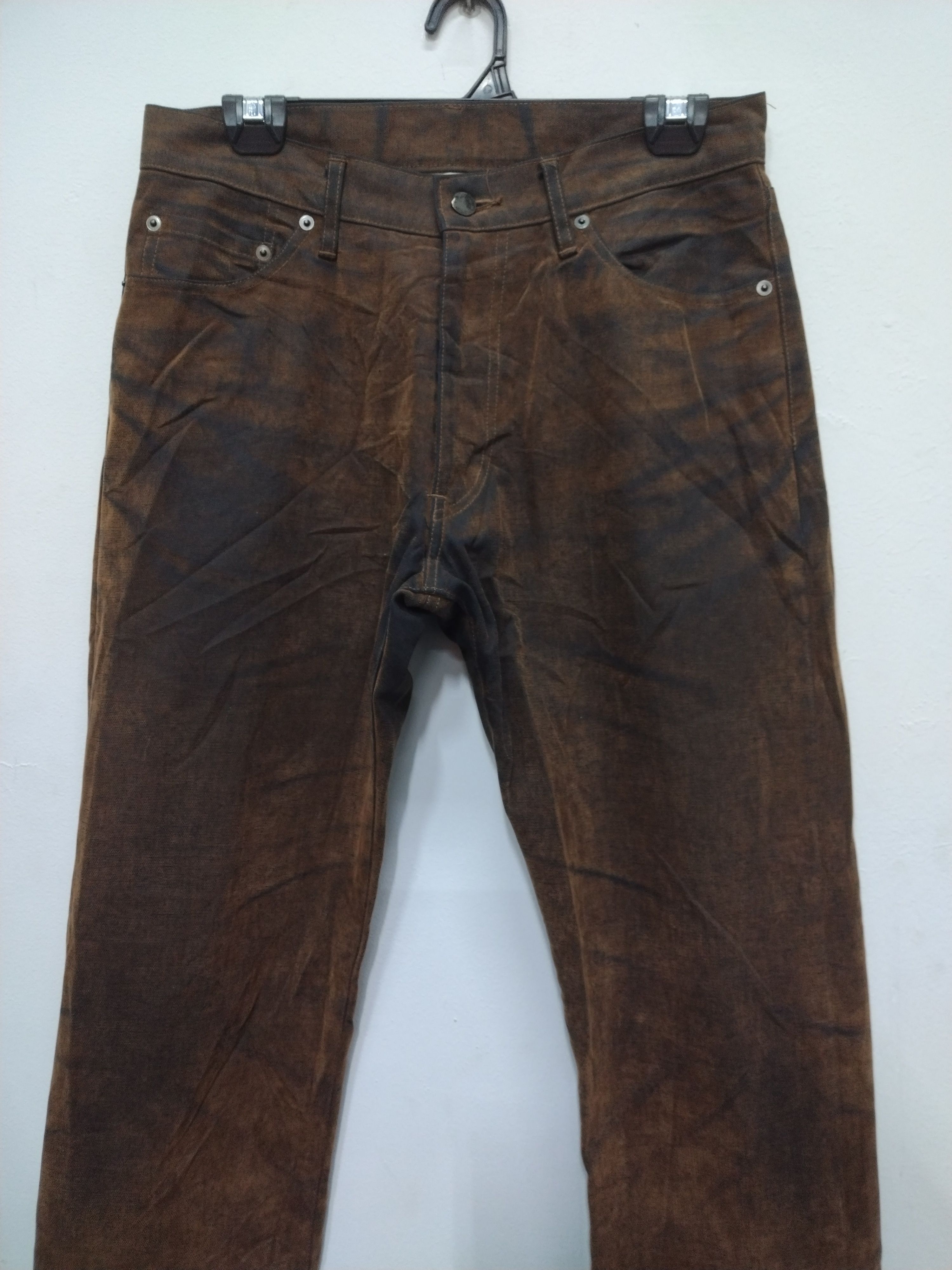 Japanese Brand Crazy Snail'ssnore Rusty cotton + Nylon denim Size US 30 / EU 46 - 3 Thumbnail