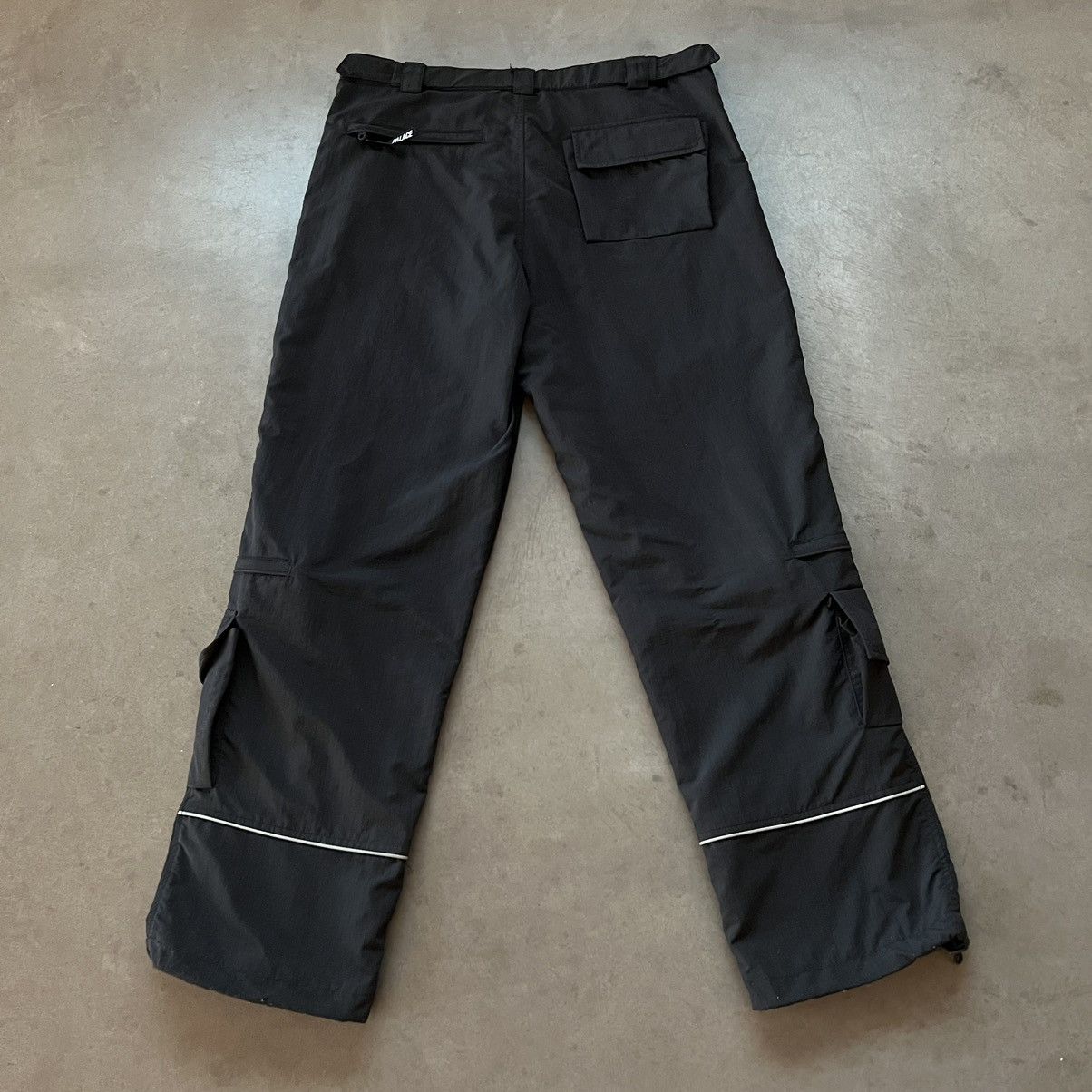 Palace Black 3M CORDURA RS SHELL NYLON CARGO PANTS + STICKERS Size US 32 / EU 48 - 3 Thumbnail
