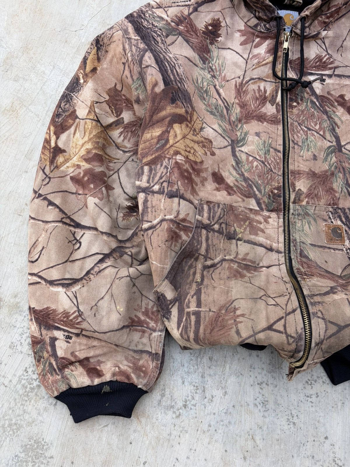 Carhartt Vintage 00s Sunfaded Carhartt X Realtree Active Jacket Size US XL / EU 56 / 4 - 3 Thumbnail