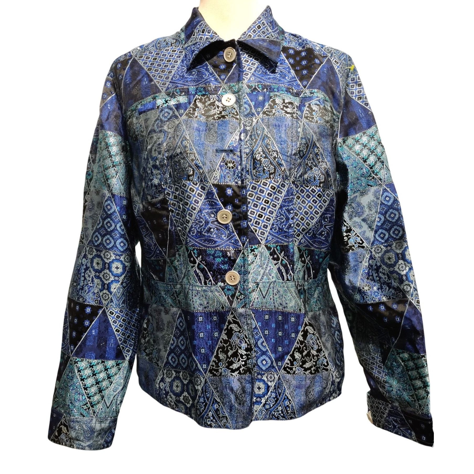 Coldwater Creek Coldwater Creek M womens vintage patchwork paisley triangle Size M / US 6-8 / IT 42-44 - 1 Thumbnail