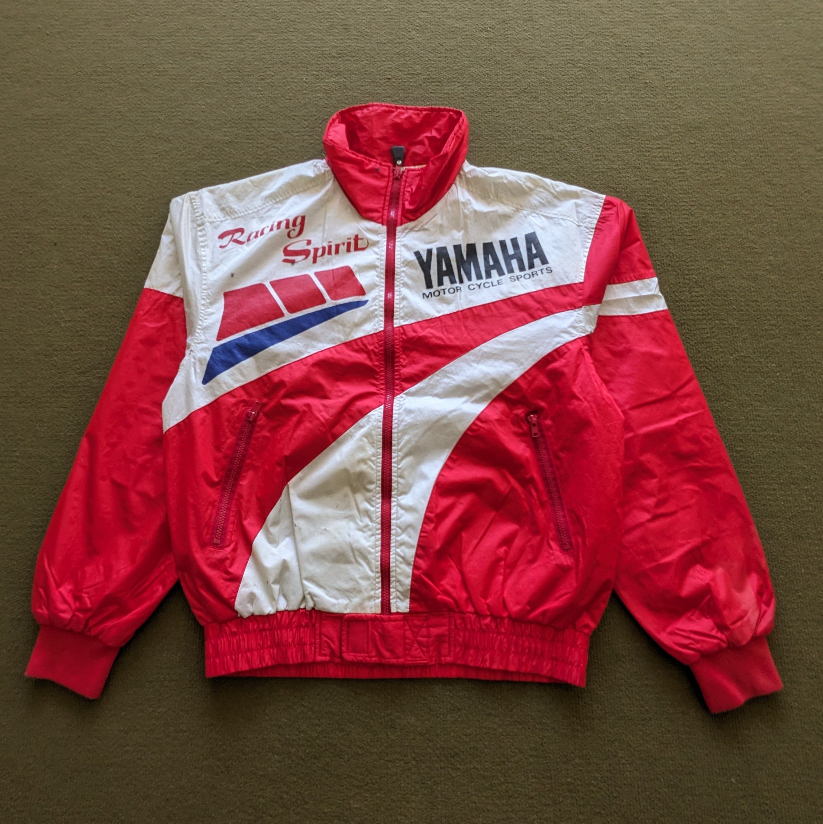 Yamaha Vintage YAMAHA Motorspors Racing Spirit Bomber Jacket Size US L / EU 52-54 / 3 - 1 Thumbnail