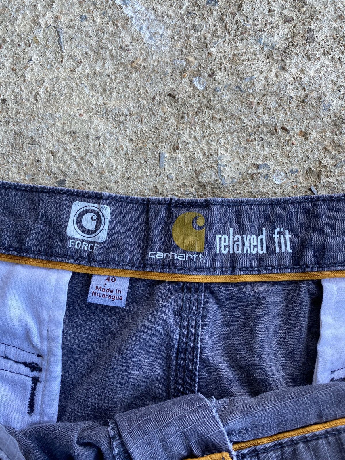 Carhartt × Vintage Vintage Y2K Carhartt Cargo Faded Distressed Shorts Size US 40 / EU 56 - 8 Thumbnail