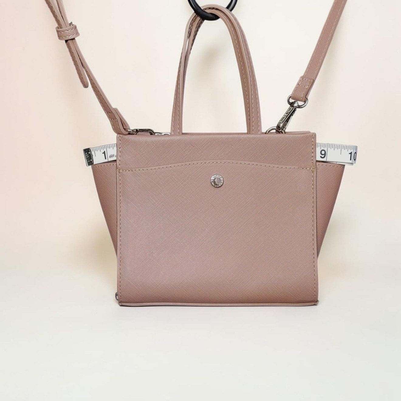 Steve Madden Steve Madden Blush Pink Structured Satchel Crossbody NWOT Size ONE SIZE - 8 Thumbnail
