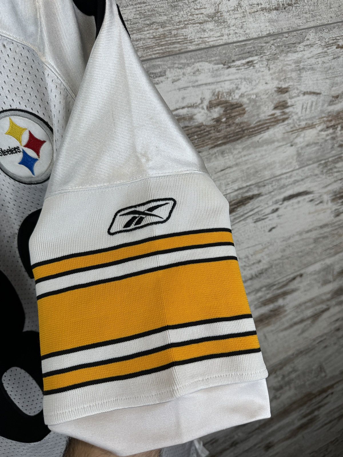 NFL × Reebok Reebok Pittsburgh Steelers White NFL T-Shirt Heath Miller Size US L / EU 52-54 / 3 - 13 Thumbnail