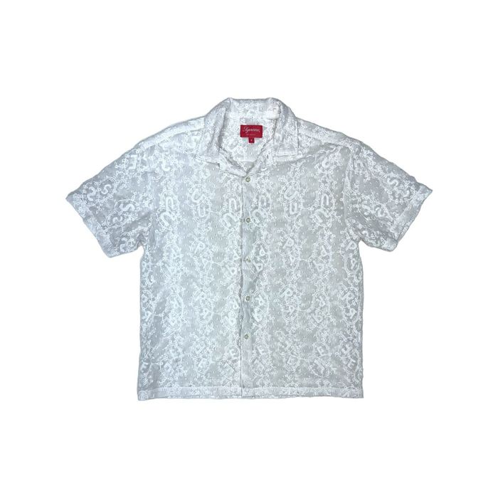 Supreme Supreme Chainstitch Chiffon Shirt | Grailed