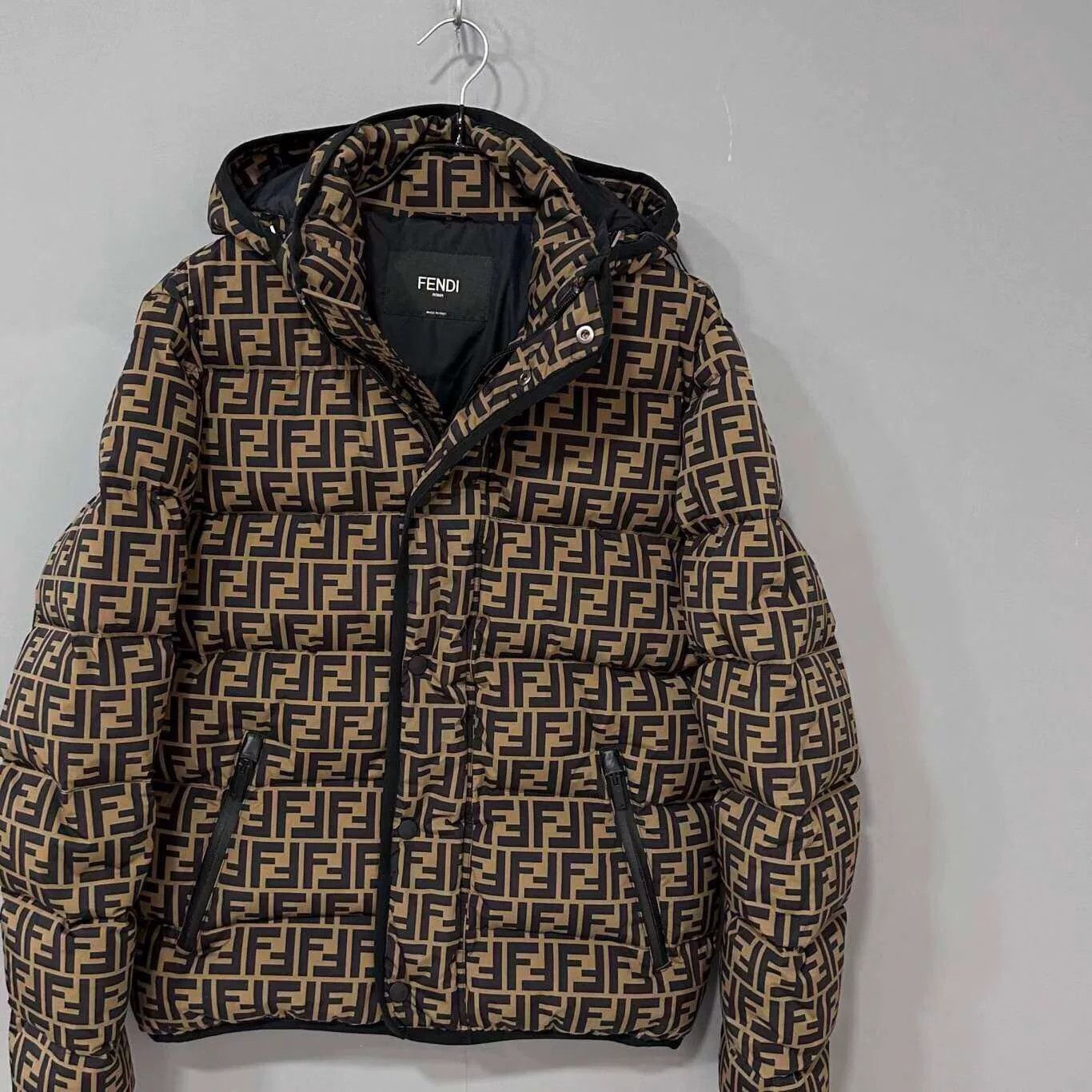 Fendi Monogram Puffer Jacket