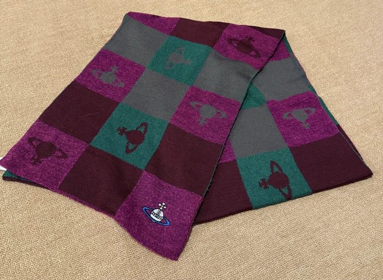 Vivienne Westwood Vivienne Westwood Saturn full moon scarf Size ONE SIZE - 1 Thumbnail