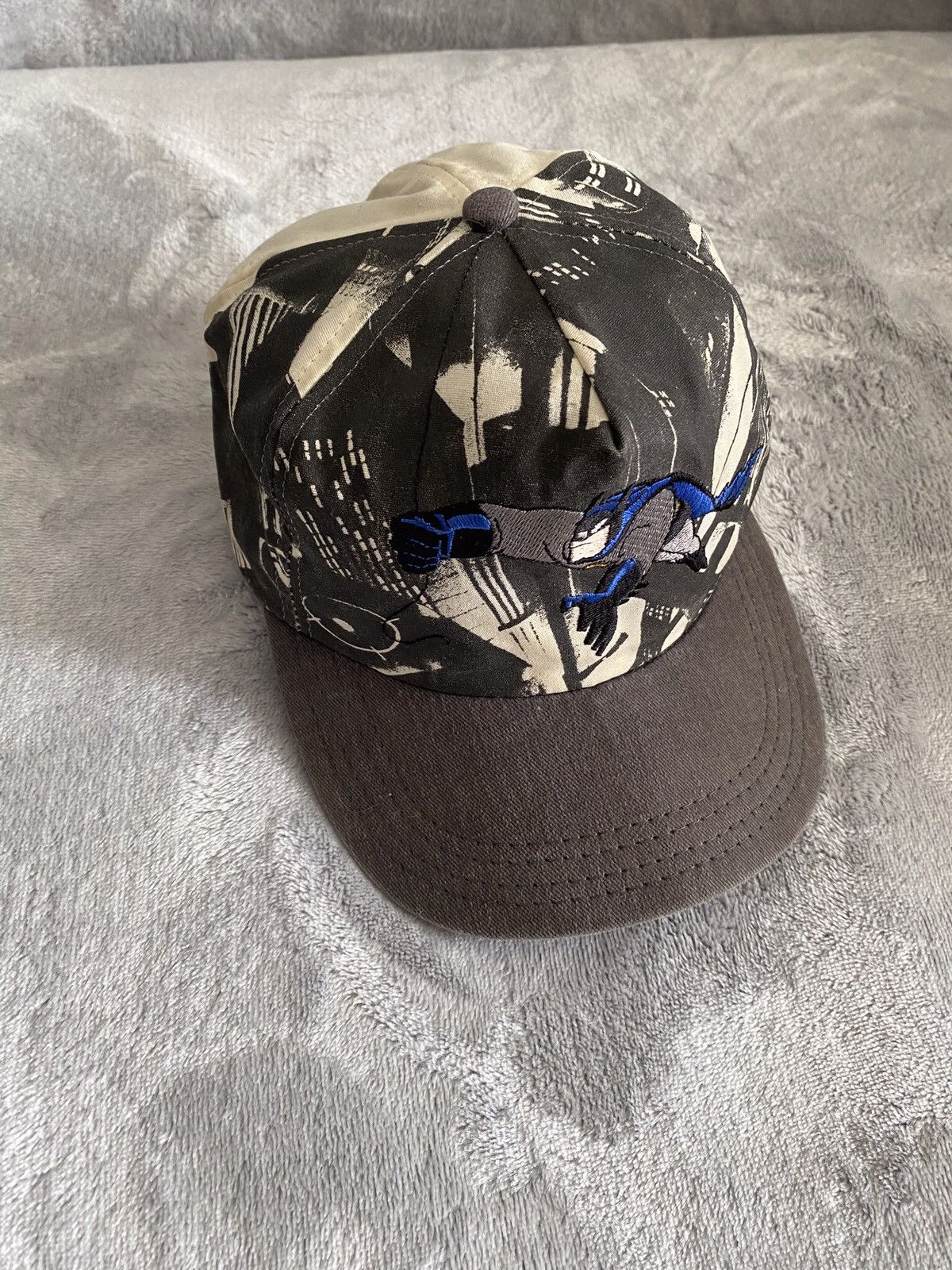 DC Comics × Vintage Vintage DC Comics Batman Full Print Cap Hat Size ONE SIZE - 2 Thumbnail