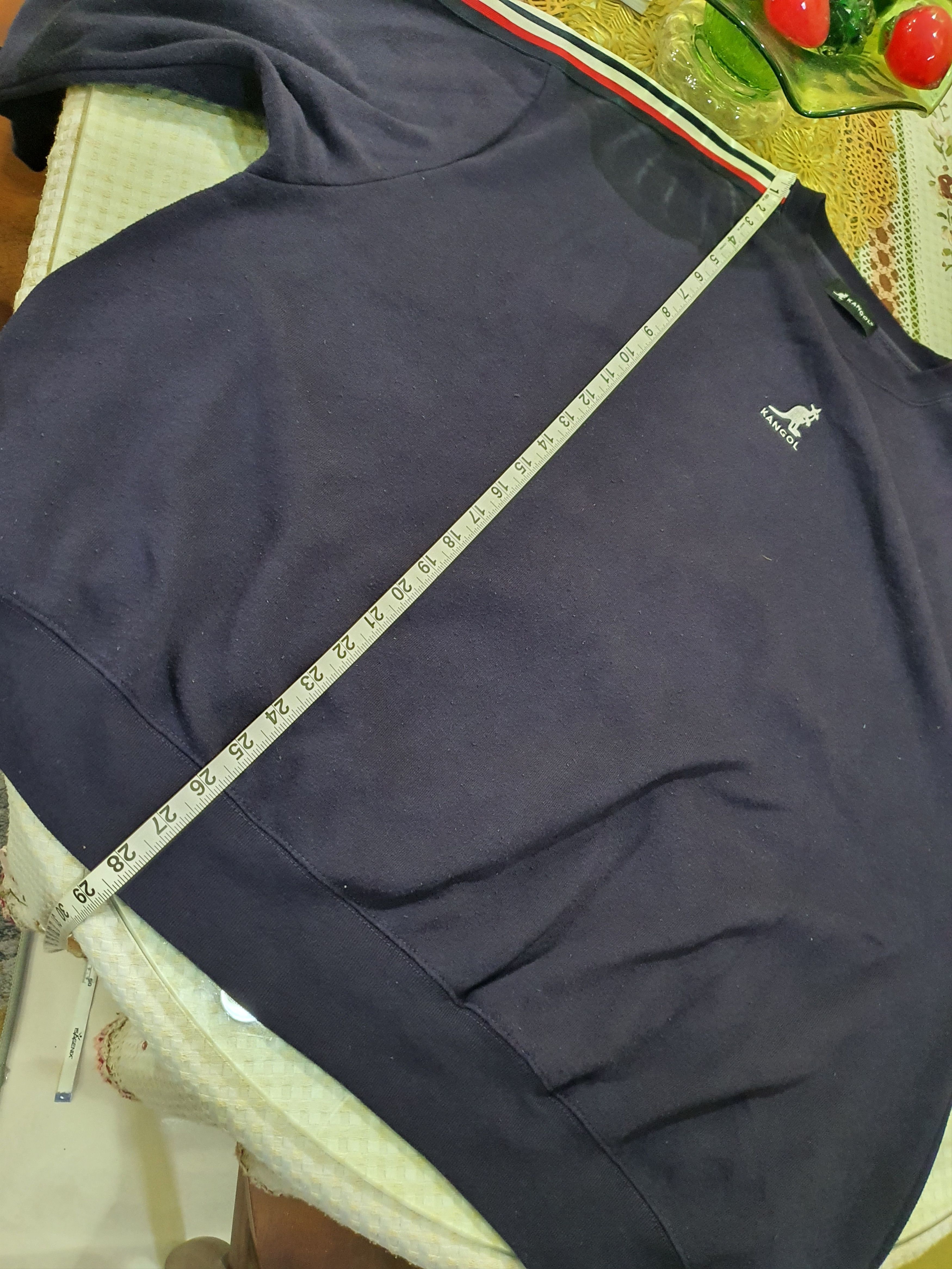 Kangol Vintage Kangol sweatshirt with red and white side stripes Size US XXL / EU 58 / 5 - 11 Thumbnail