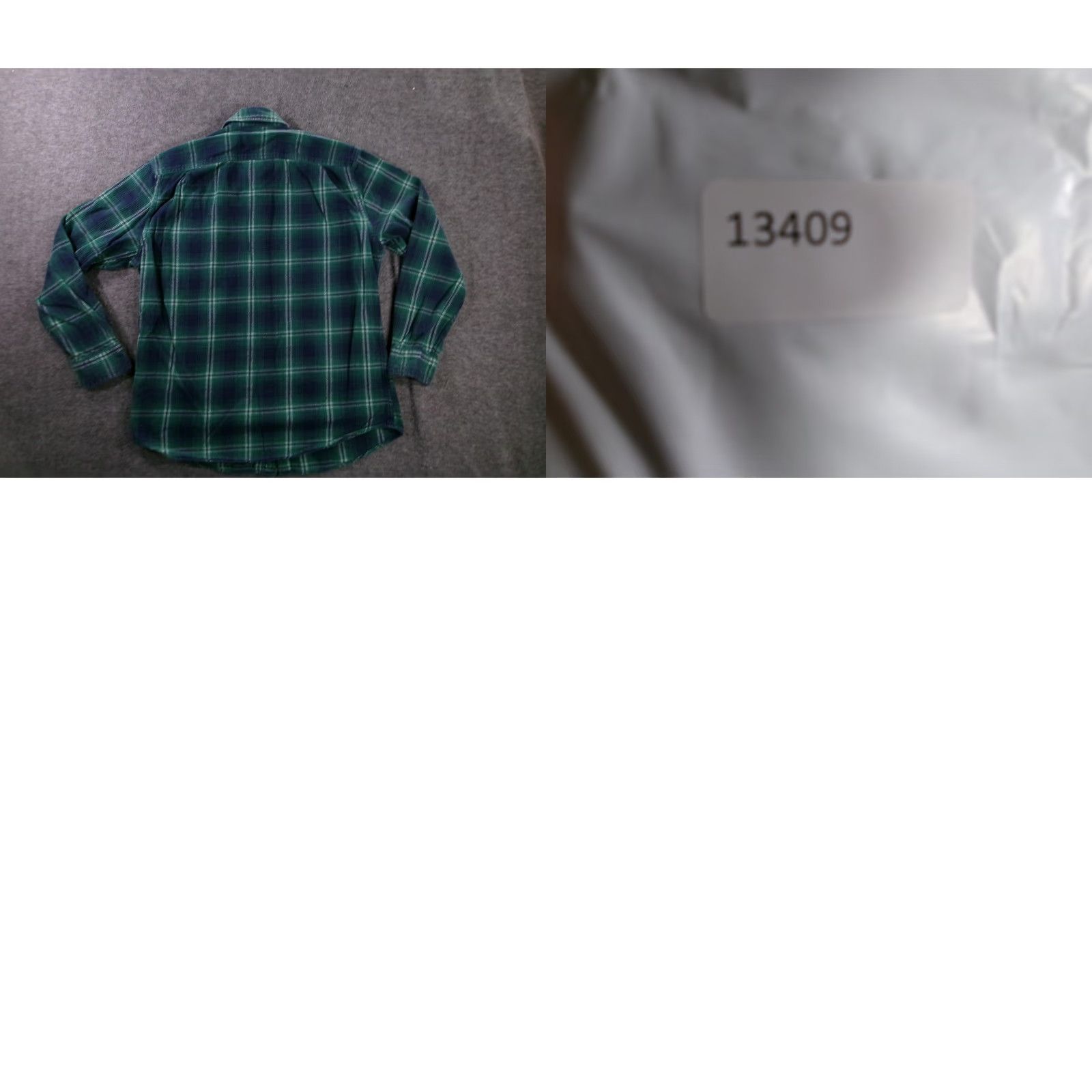 Essentials Amazon Essentials Shirt Men Large Green Plaid Flannel Button-Up Long Sleeve Casual Workwear Lumberjack Autumn Winter Spring Size US L / EU 52-54 / 3 - 8 Thumbnail