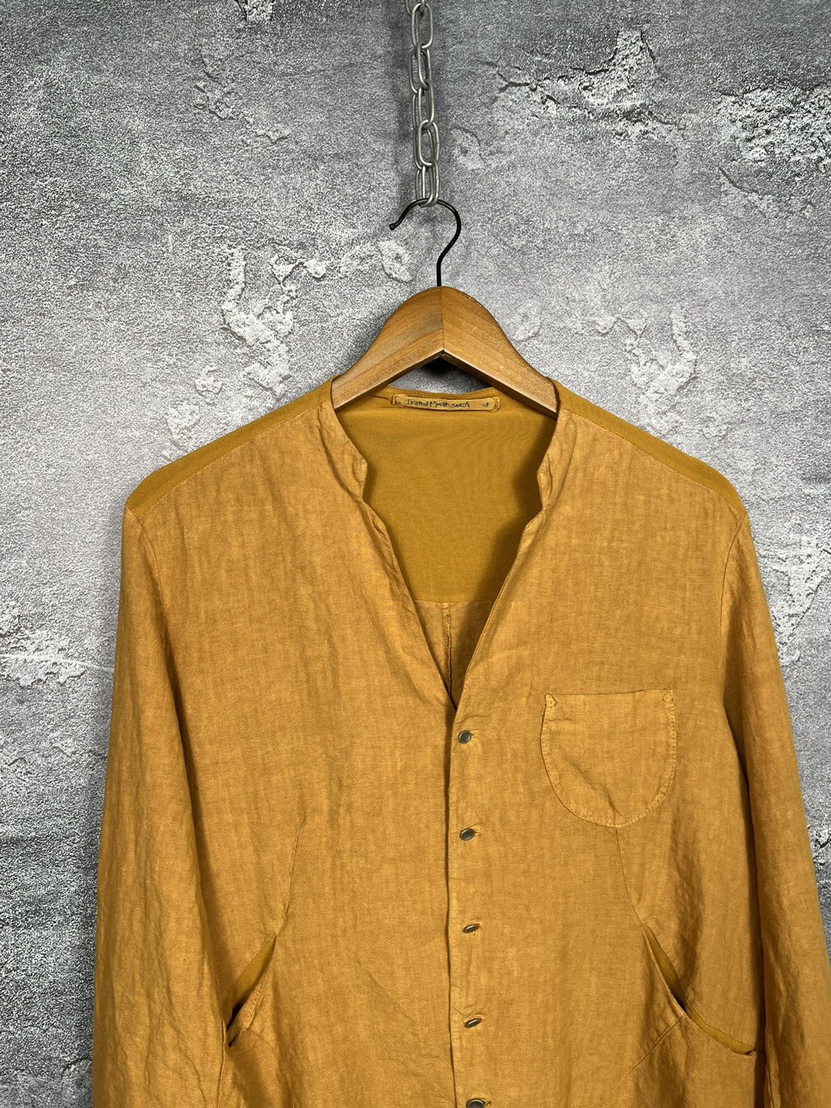 Transit Transit Par-Such Linen Blazer Jacket Size XL / US 12-14 / IT 48-50 - 2 Thumbnail