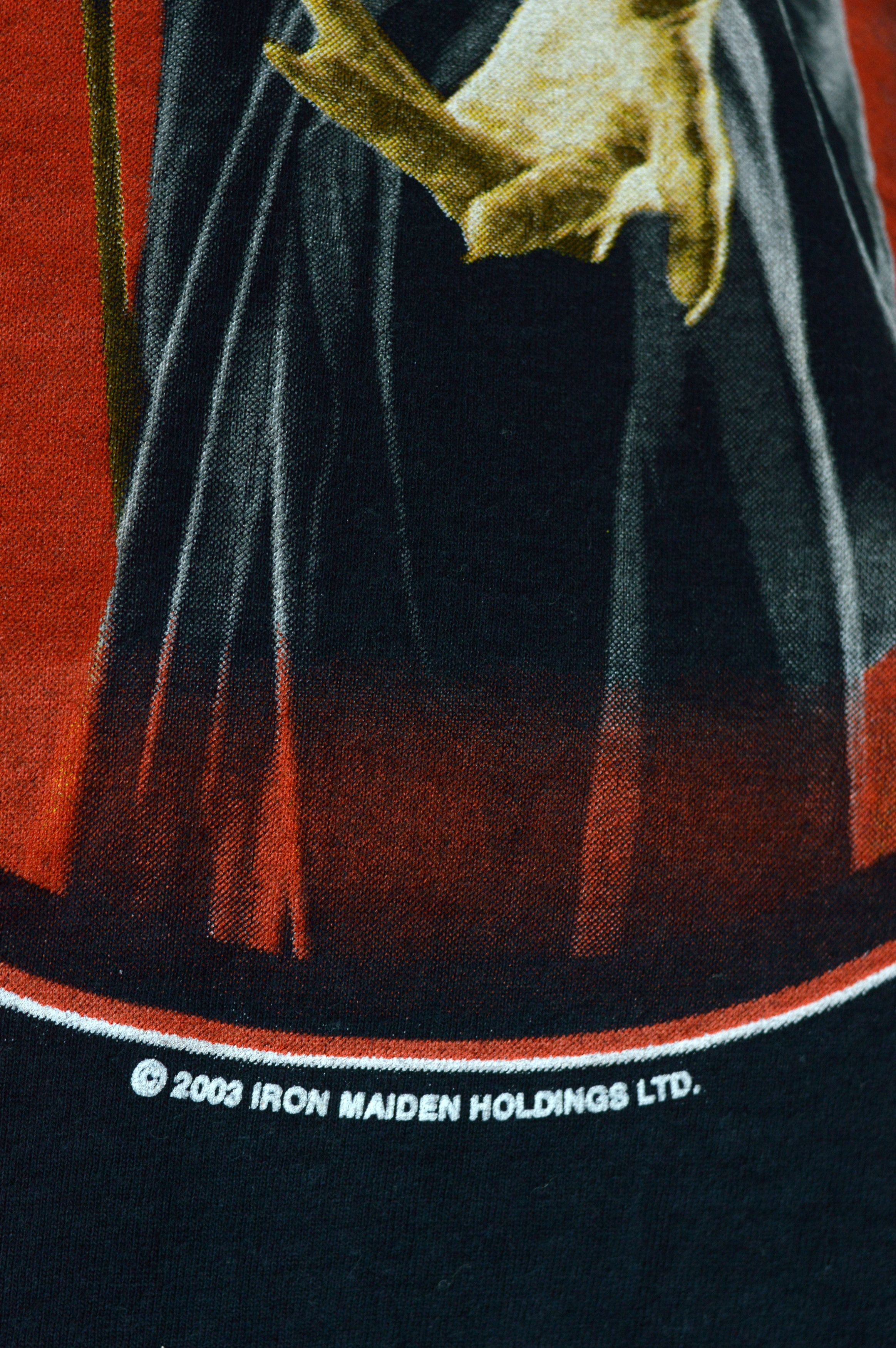 Iron Maiden × Vintage Vintage Iron Maiden Dance Of Death 2003 long sleeve t shirt Size US XL / EU 56 / 4 - 3 Thumbnail