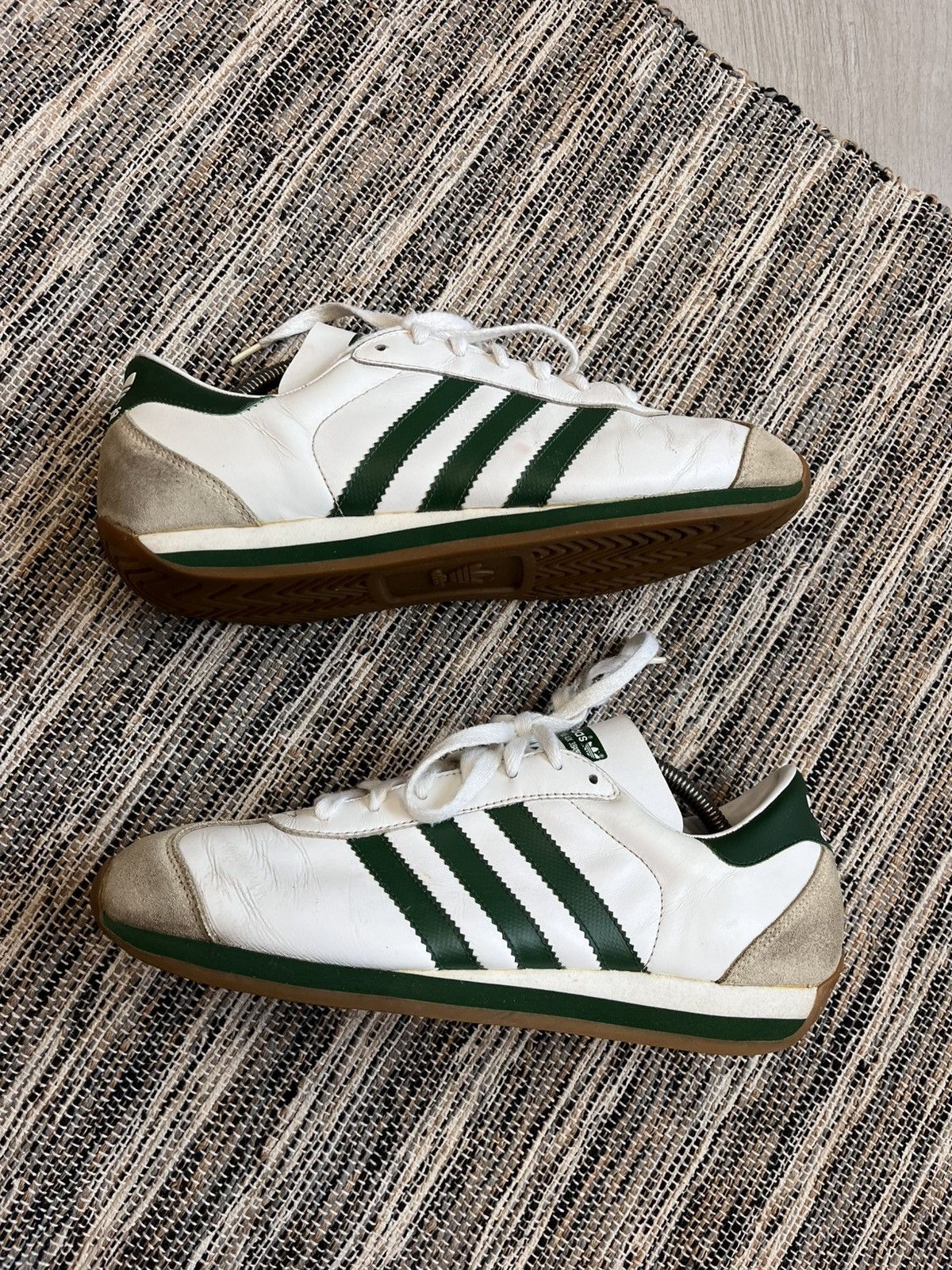 Adidas × Vintage RARE Vintage Adidas Country Leather sneakers japanese 99s Size US 8.5 / EU 41-42 - 6 Thumbnail
