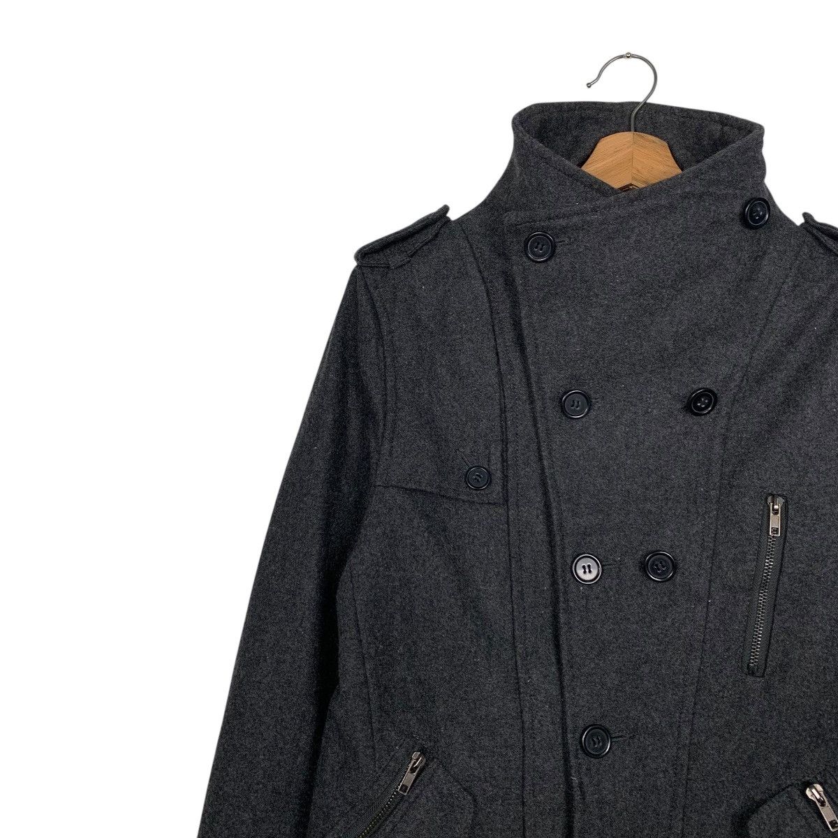 Japanese Brand Japanese Brand Army Of Sio Wool Jacket Size US XS / EU 42 / 0 - 6 Thumbnail
