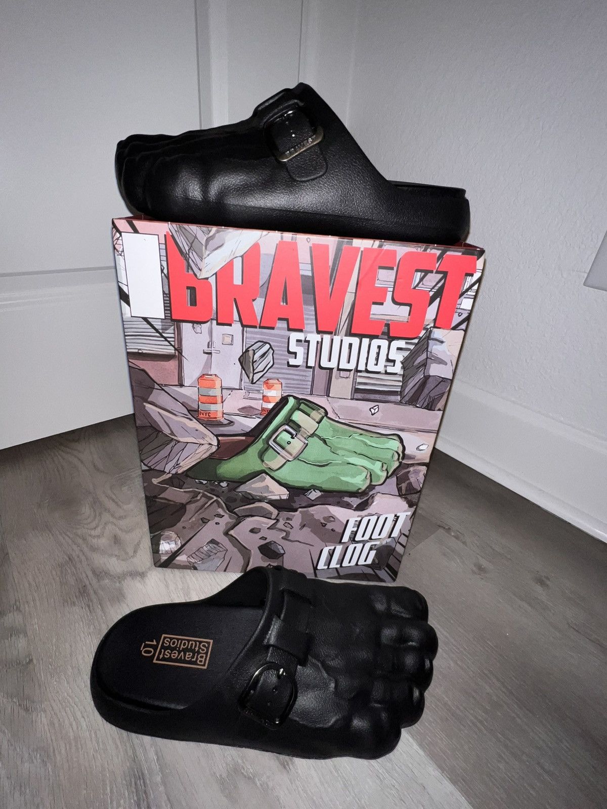 Bravest Studios Bravest Studios Green Bear Claw Mules | Grailed