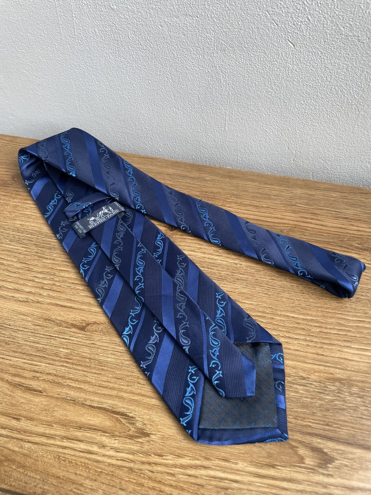 Hermes Hermes Silk Tie Size ONE SIZE - 1 Thumbnail