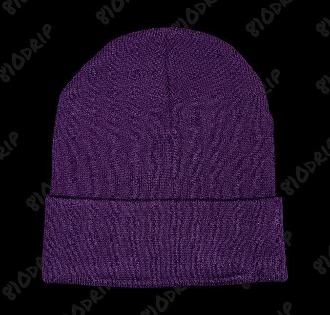 Sp5der Sp5der Rhinestone Web Beanie - Purple Size ONE SIZE - 2 Thumbnail