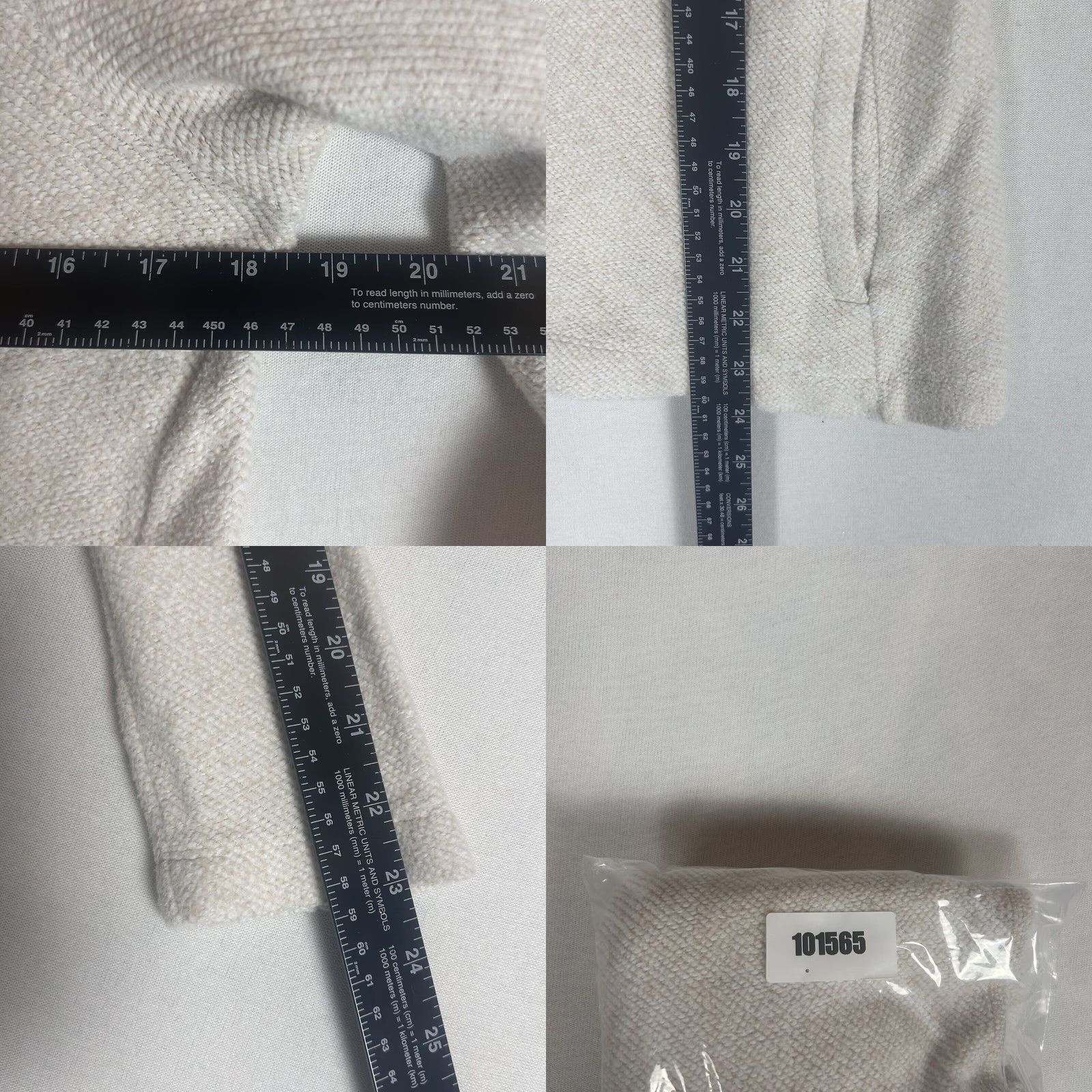 J.Crew J.Crew Mercantile Womens Long Sleeve Knit Sweater XS White Mock Neck Pullover Casual Knit Size XS / US 0-2 / IT 36-38 - 8 Thumbnail