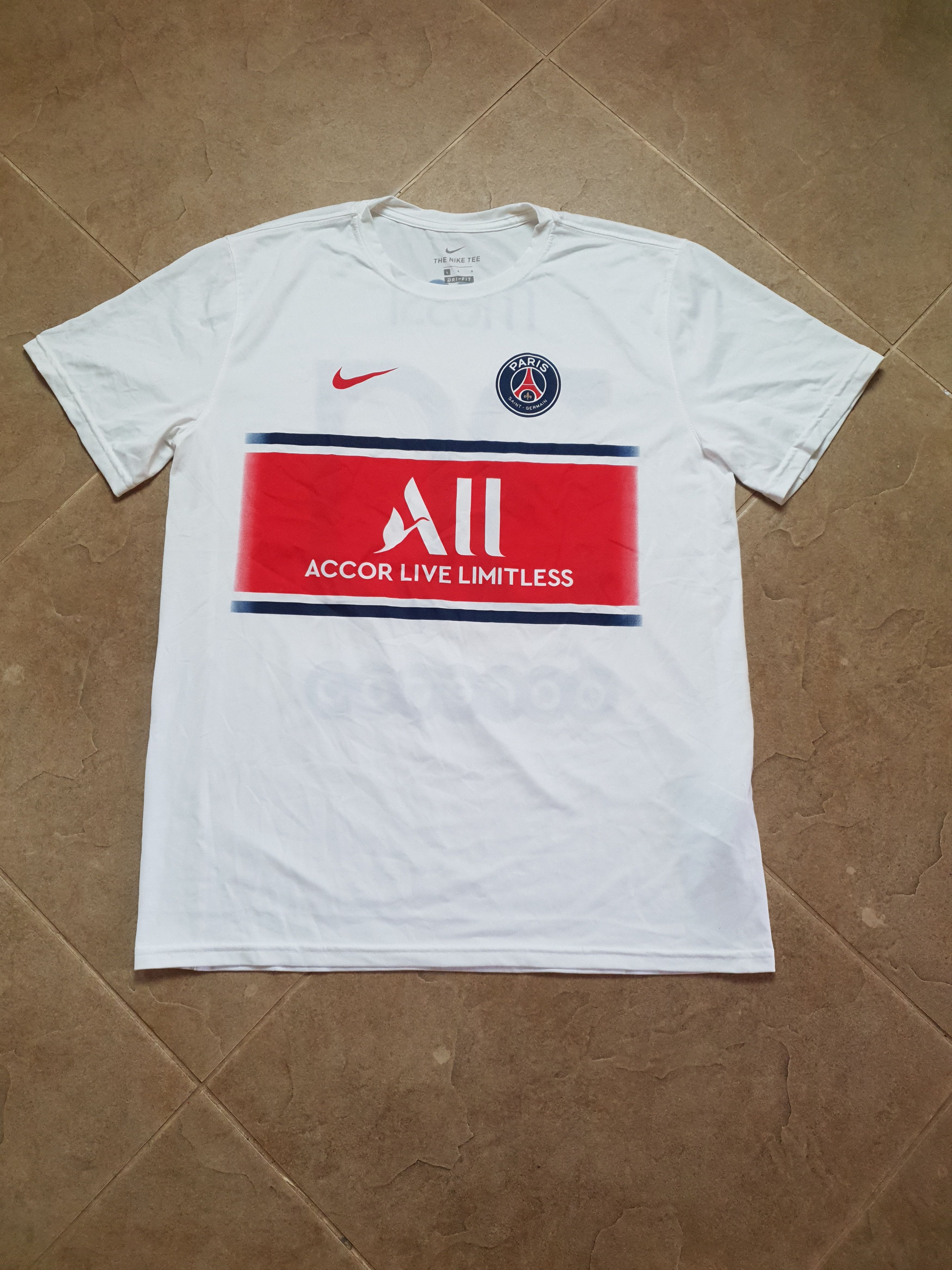 Nike T-shirt Nike Lionel Messi PSG 30 Size L Paris Saint Germain Size US L / EU 52-54 / 3 - 3 Thumbnail