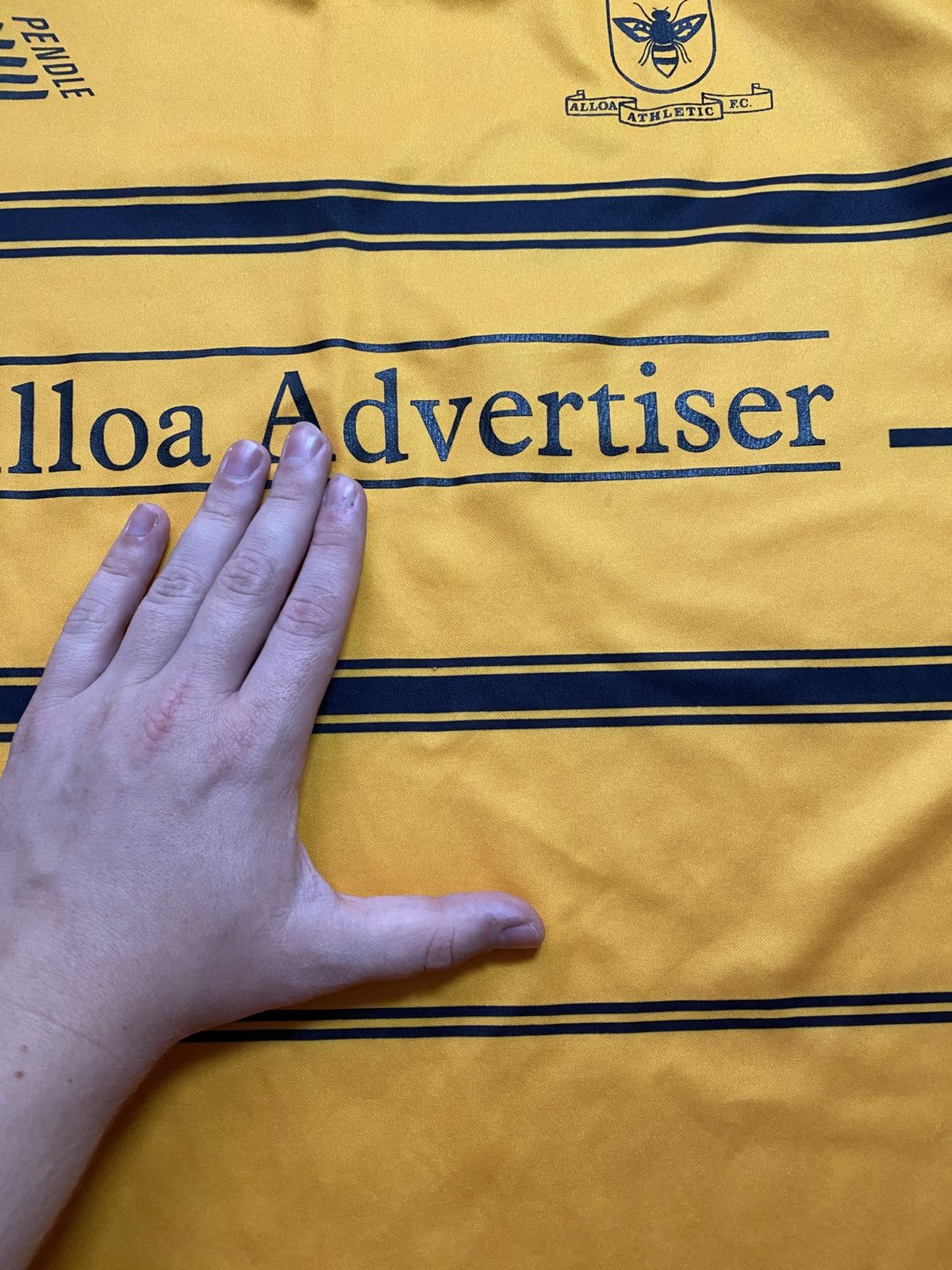 Vintage Vintage Alloa Athletic 2001/02 home soccer football jersey Size US XL / EU 56 / 4 - 10 Thumbnail