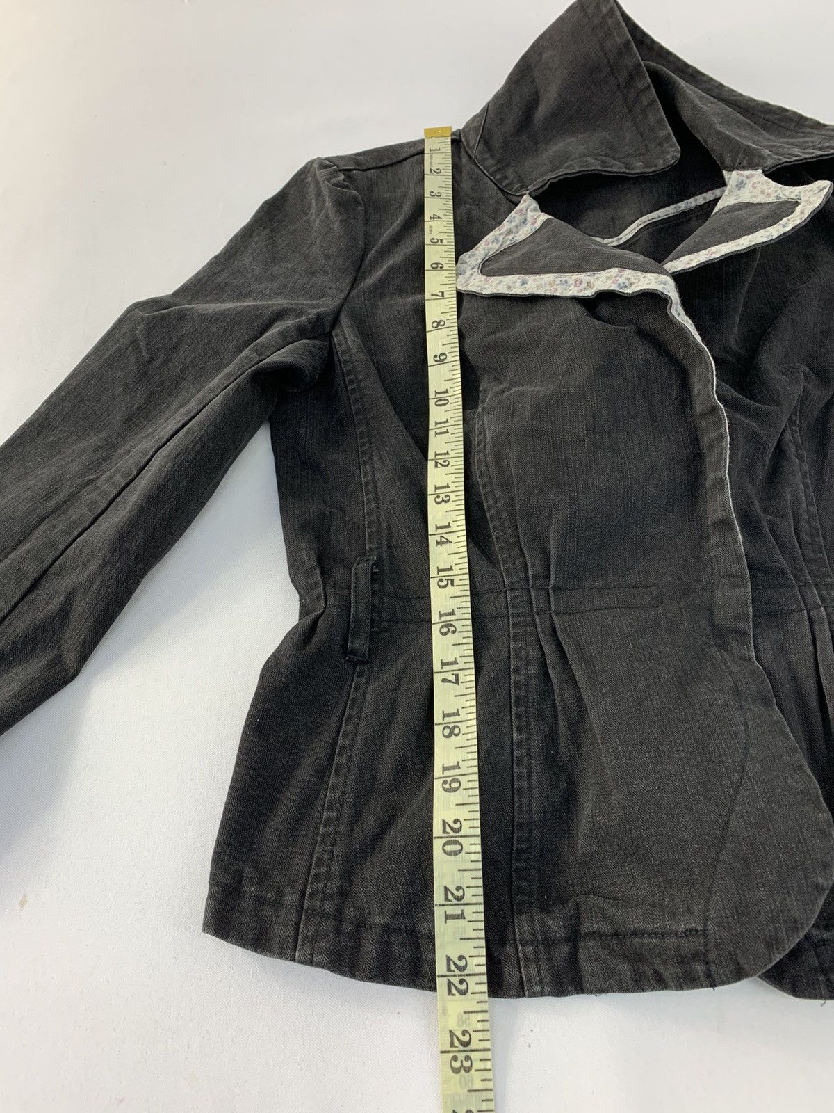 Levi's 90s Levis Lady Style Ball Denim Peacoat Jacket Size L / US 10 / IT 46 - 9 Thumbnail