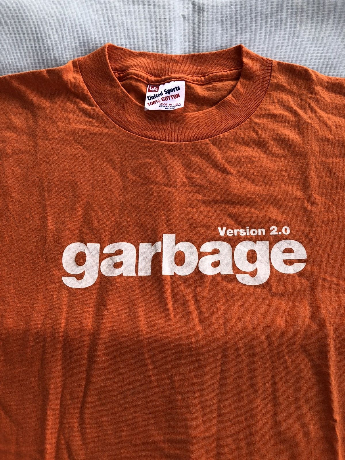 Band Tees Vintage GARBAGE Version 2.0 promo album t-shirt Size US M / EU 48-50 / 2 - 2 Thumbnail