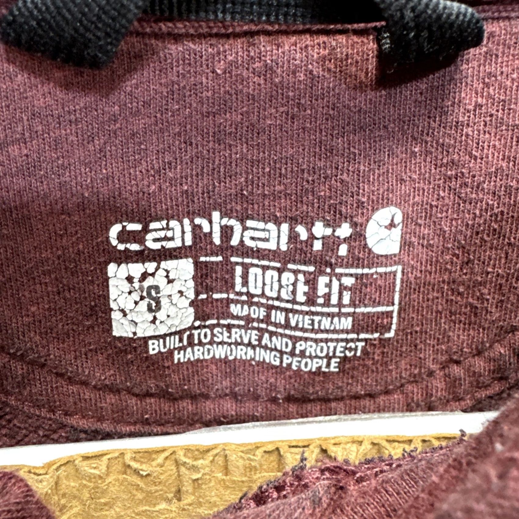 Carhartt Carhartt Hoodie Mens Small Red Rain Defender Paxton Heavyweight Workwear 100615 Size US S / EU 44-46 / 1 - 2 Thumbnail
