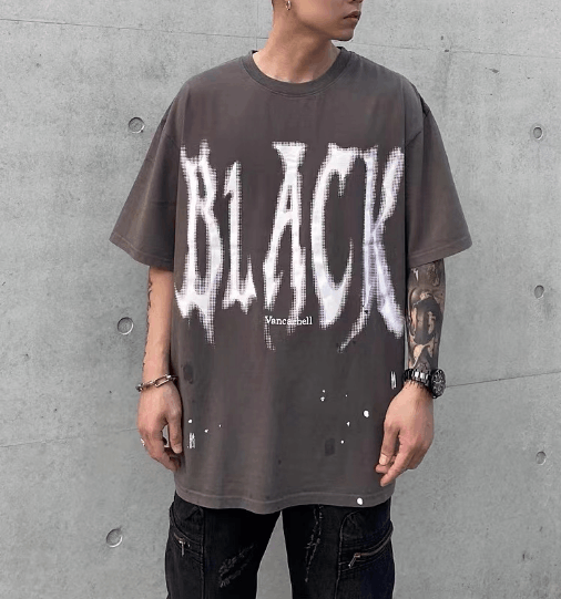 Japanese Brand Distressed T Shirt, y2k Retro Shirt, 2000 Clothing Size US L / EU 52-54 / 3 - 2 Thumbnail