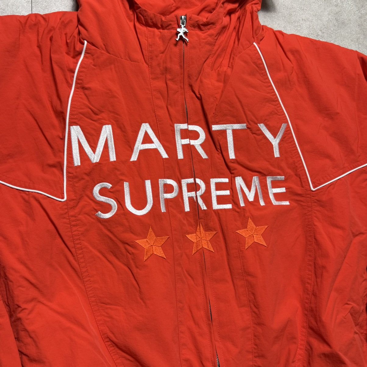 A24 NAHMIAS x Marty Supreme A24 classic piped warm up Jacket Size US L / EU 52-54 / 3 - 3 Thumbnail