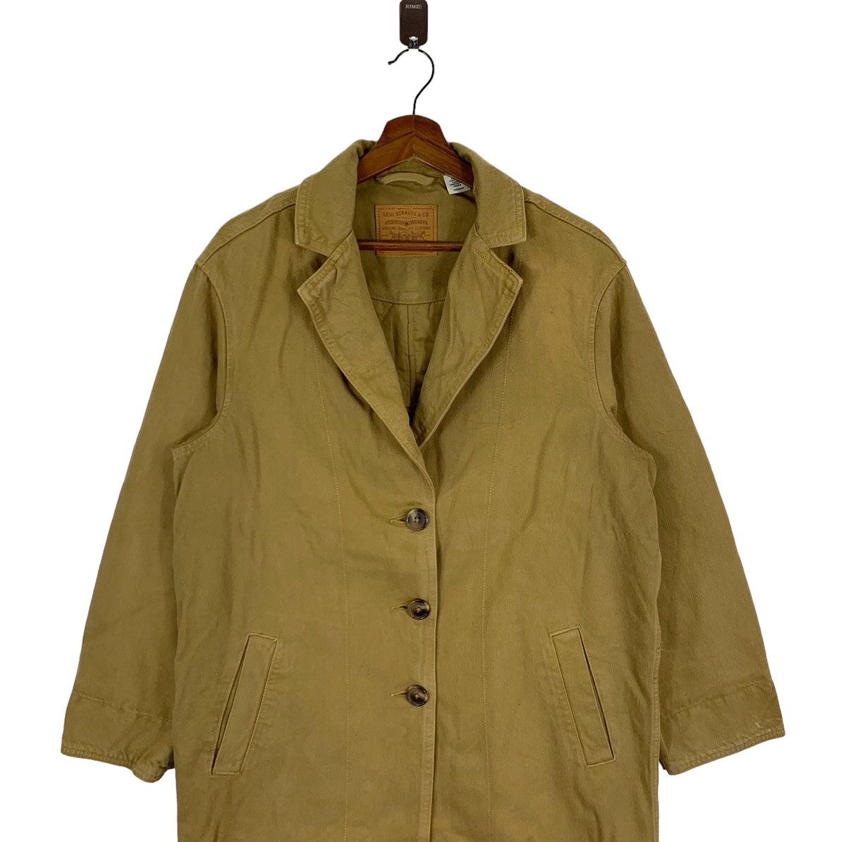 Levi's × Levi's Vintage Clothing × Vintage VINTAGE LEVIS LONG COAT JACKET Size US XS / EU 42 / 0 - 4 Thumbnail
