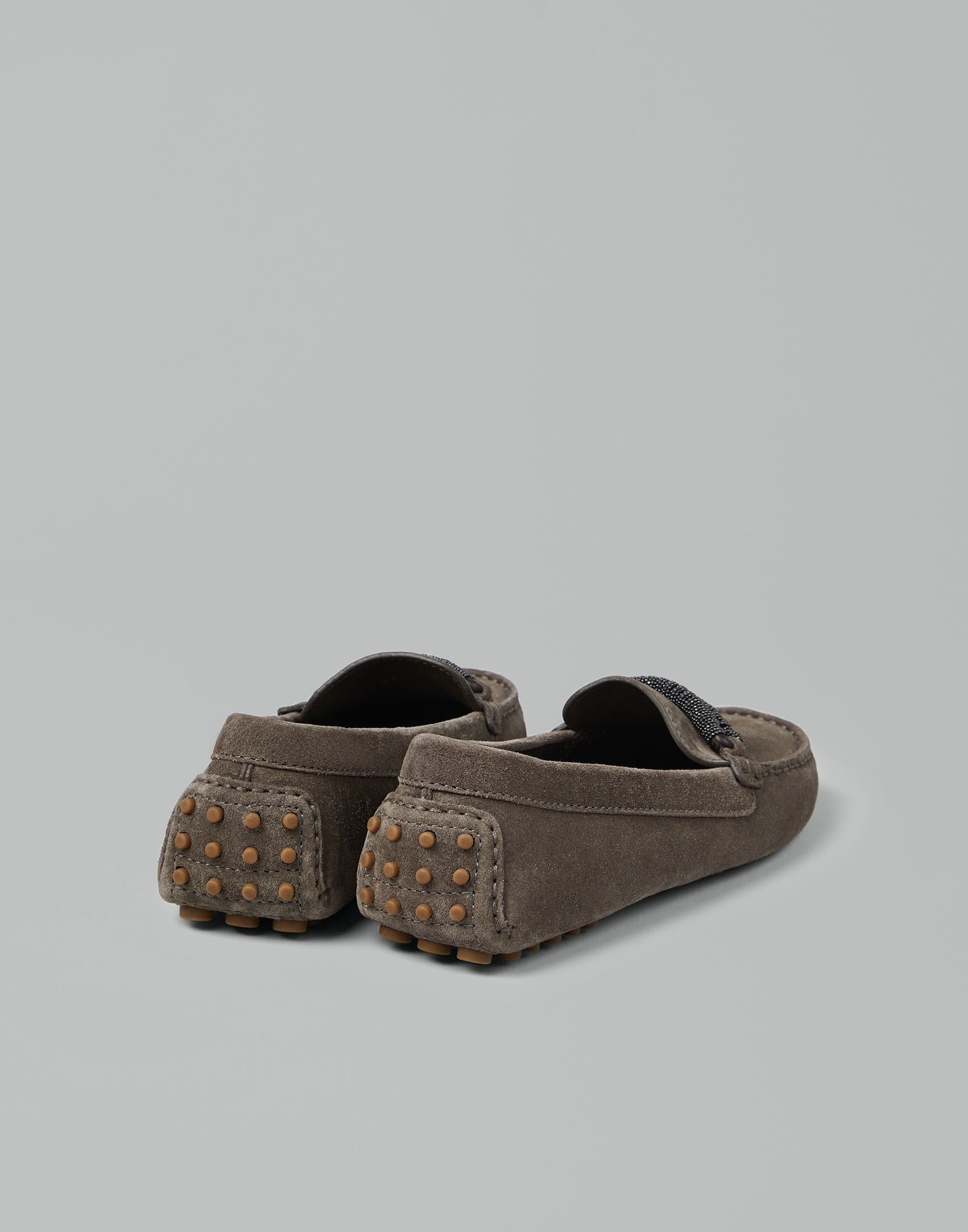 Brunello Cucinelli o1la1rc1a0425 Loafers in Brown Size US 8 / IT 38 - 2 Thumbnail