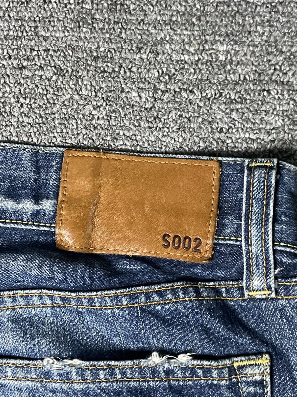 Japanese Brand × Uniqlo × Vintage UNIQLO Brand Straight Cut Jeans (91) Size US 32 / EU 48 - 15 Thumbnail