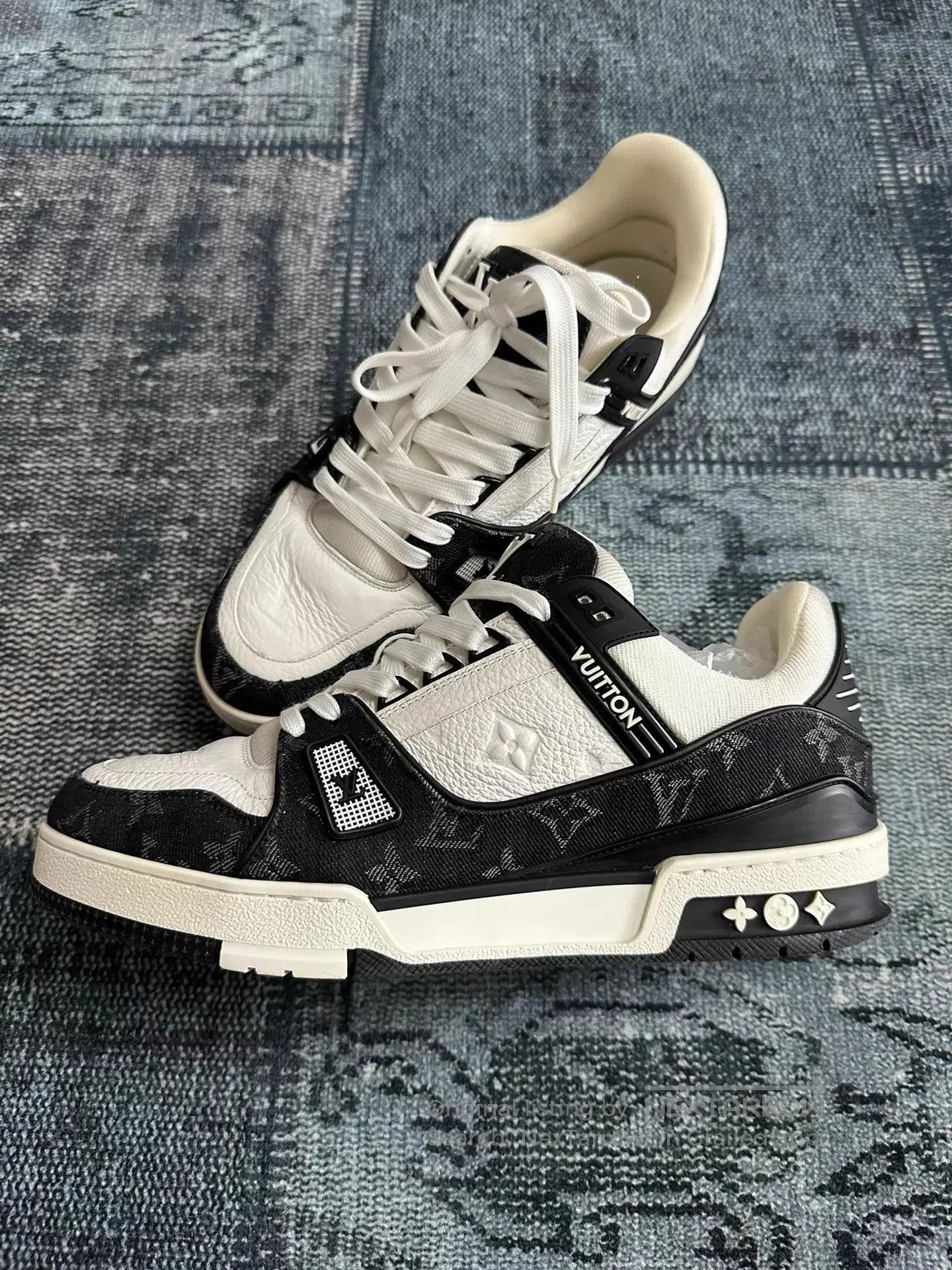 Louis Vuitton Multi Color Low Top Sneakers Size 9. Size US 9 / EU 42 - 4 Thumbnail