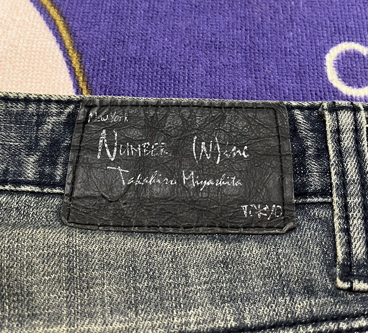 Japanese Brand NUMBER NINE Made in Japan Denim Pant Size US 34 / EU 50 - 6 Thumbnail