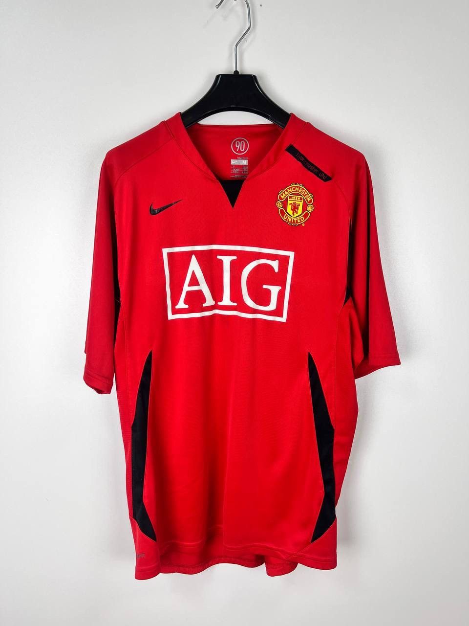 Vintage Manchester United Nike 2007-08 jersey t-shirts size M Size US M / EU 48-50 / 2 - 1 Thumbnail