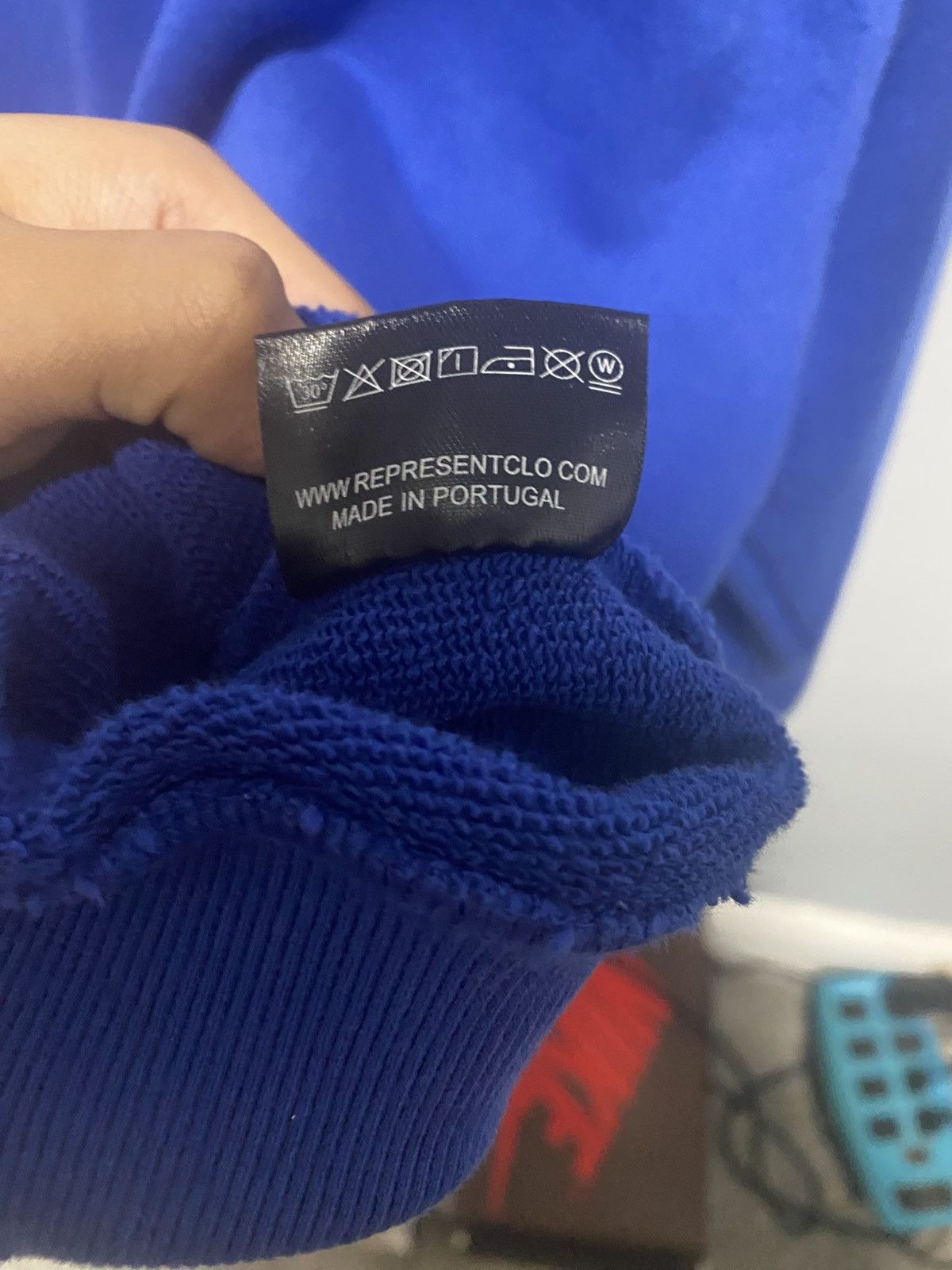 Represent Clo. REPRESENT Owners’ Club Hoodie / Blue / L Size US L / EU 52-54 / 3 - 6 Thumbnail