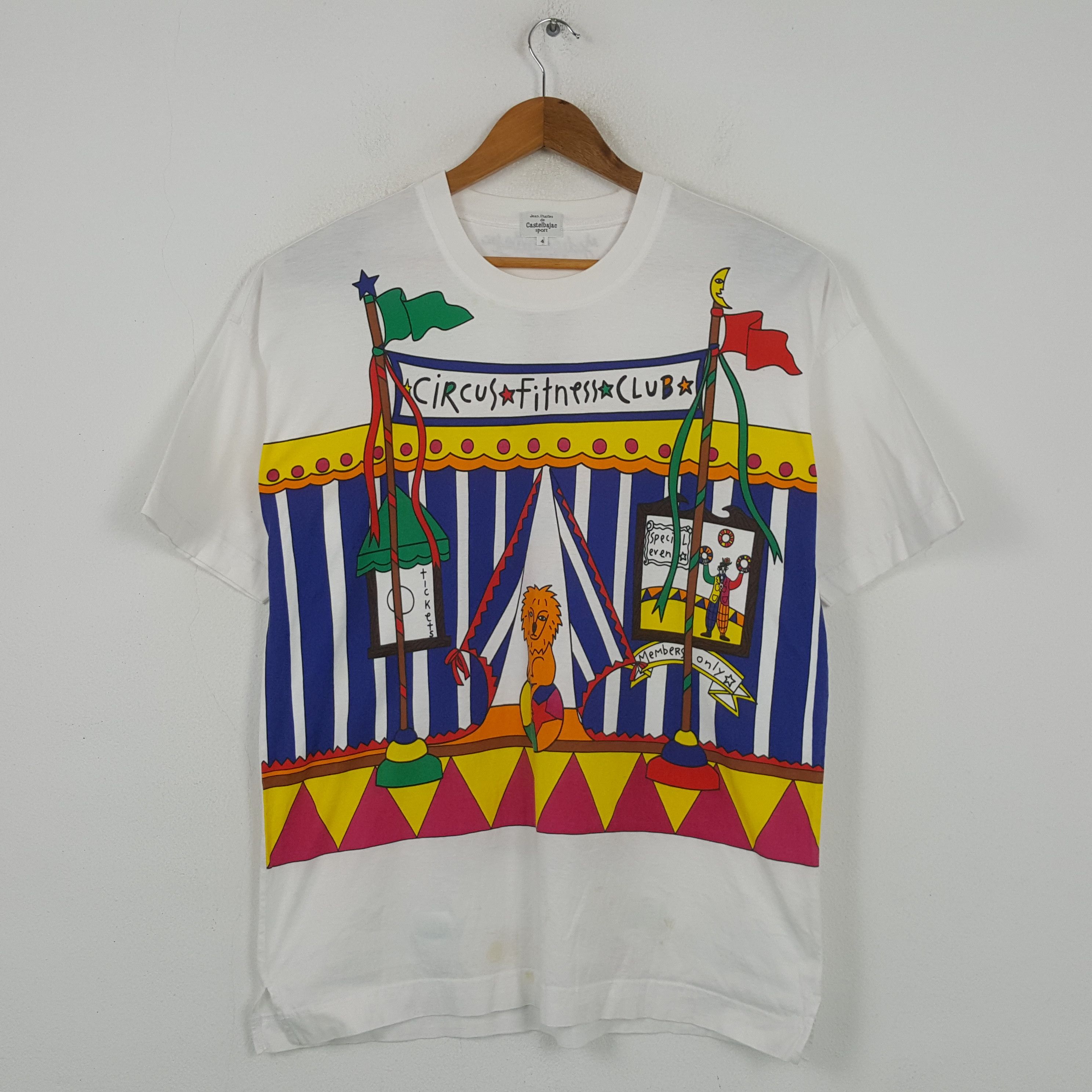 Designer × Jean Charles De Castelbajac × Vintage Vintage Jean Charles De Castelbajac Designer T-shirt C294N6 Size US L / EU 52-54 / 3 - 1 Thumbnail